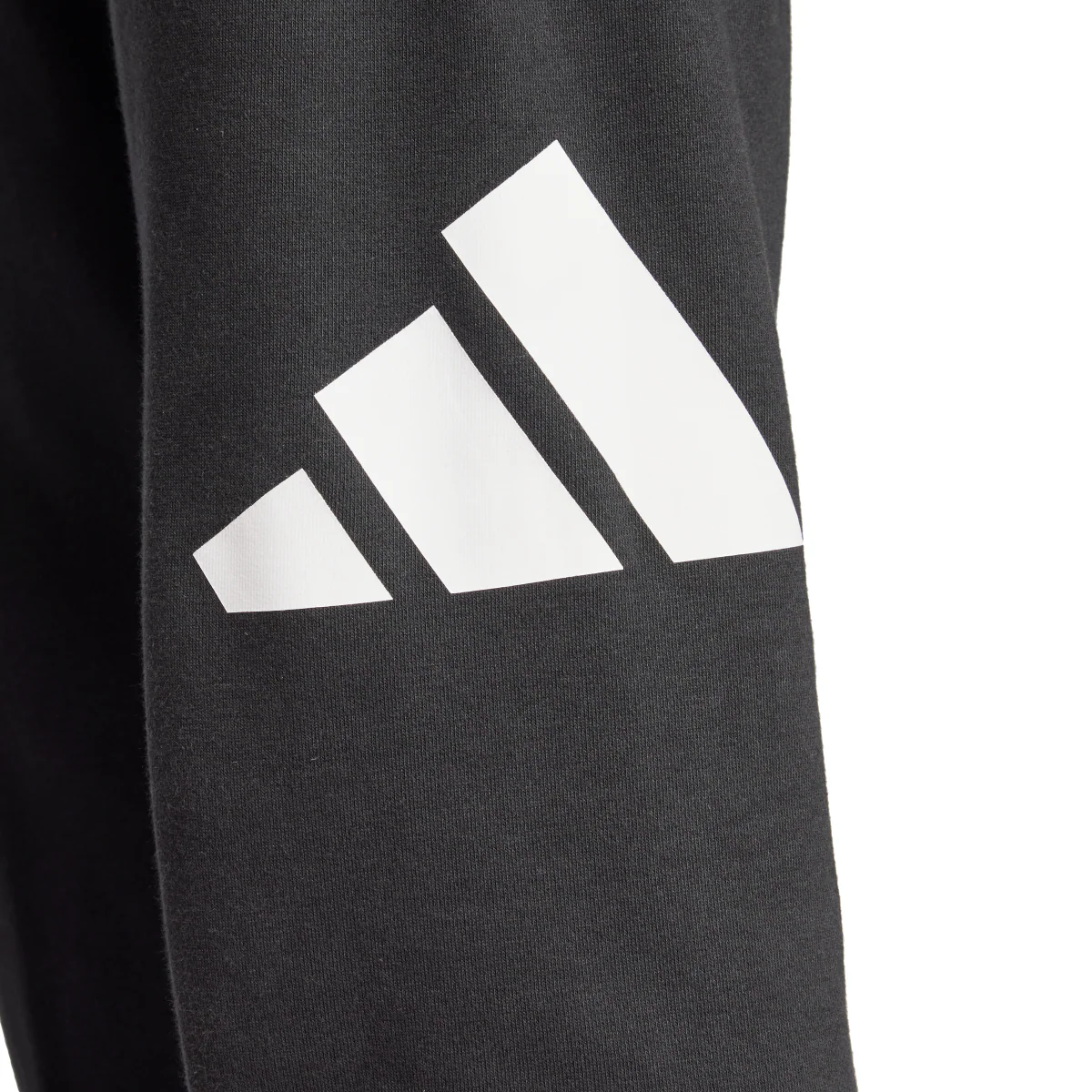 Pantaloni in Jersey neri da Uomo con vita elasticizzata e logo adidas - Image 6