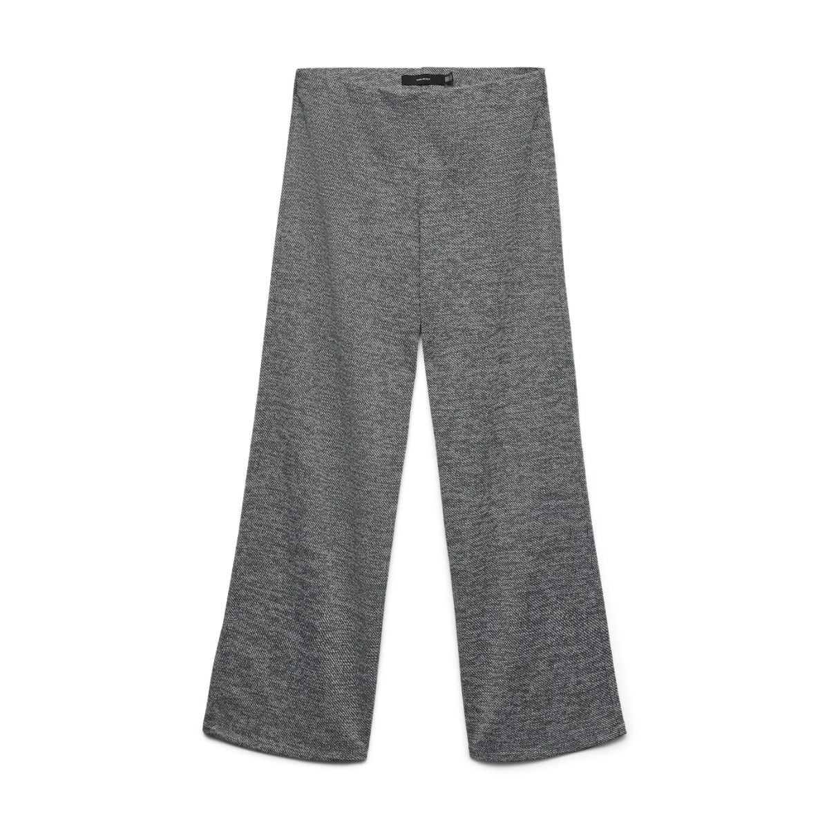 Pantaloni in tessuto morbido ampi grigio chiaro da Donna Vero Moda - Image 3