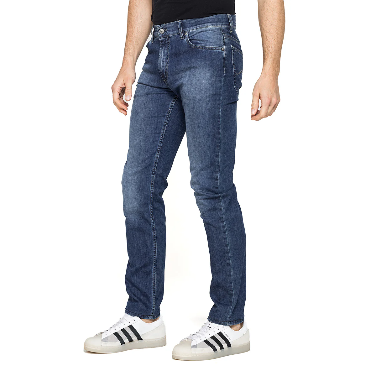 Pantaloni jeans blu scuro in cotone da Uomo Carrera Jeans - Image 2