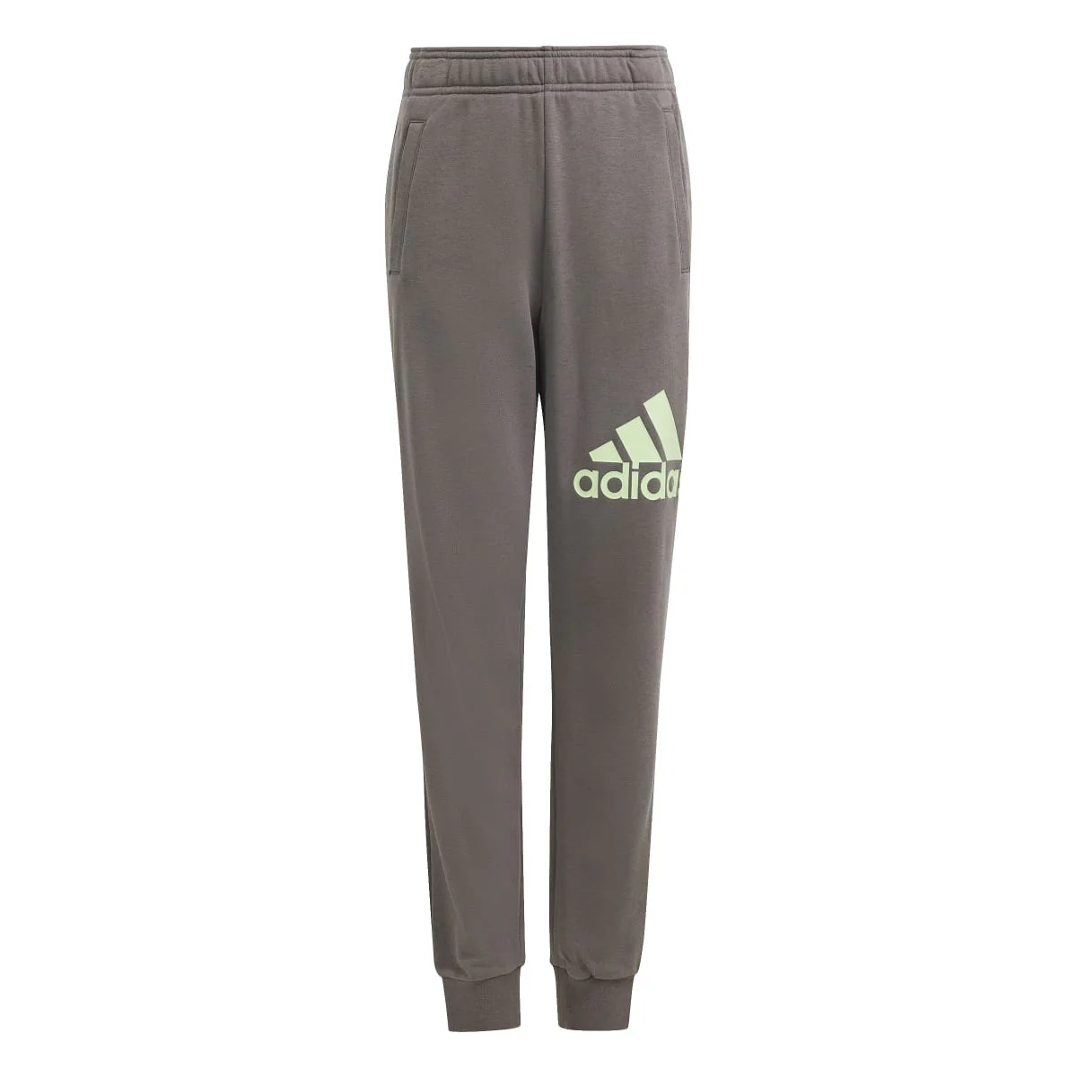 Pantaloni joggers grigi da bambino adidas Essentials Regular Fit Big Logo