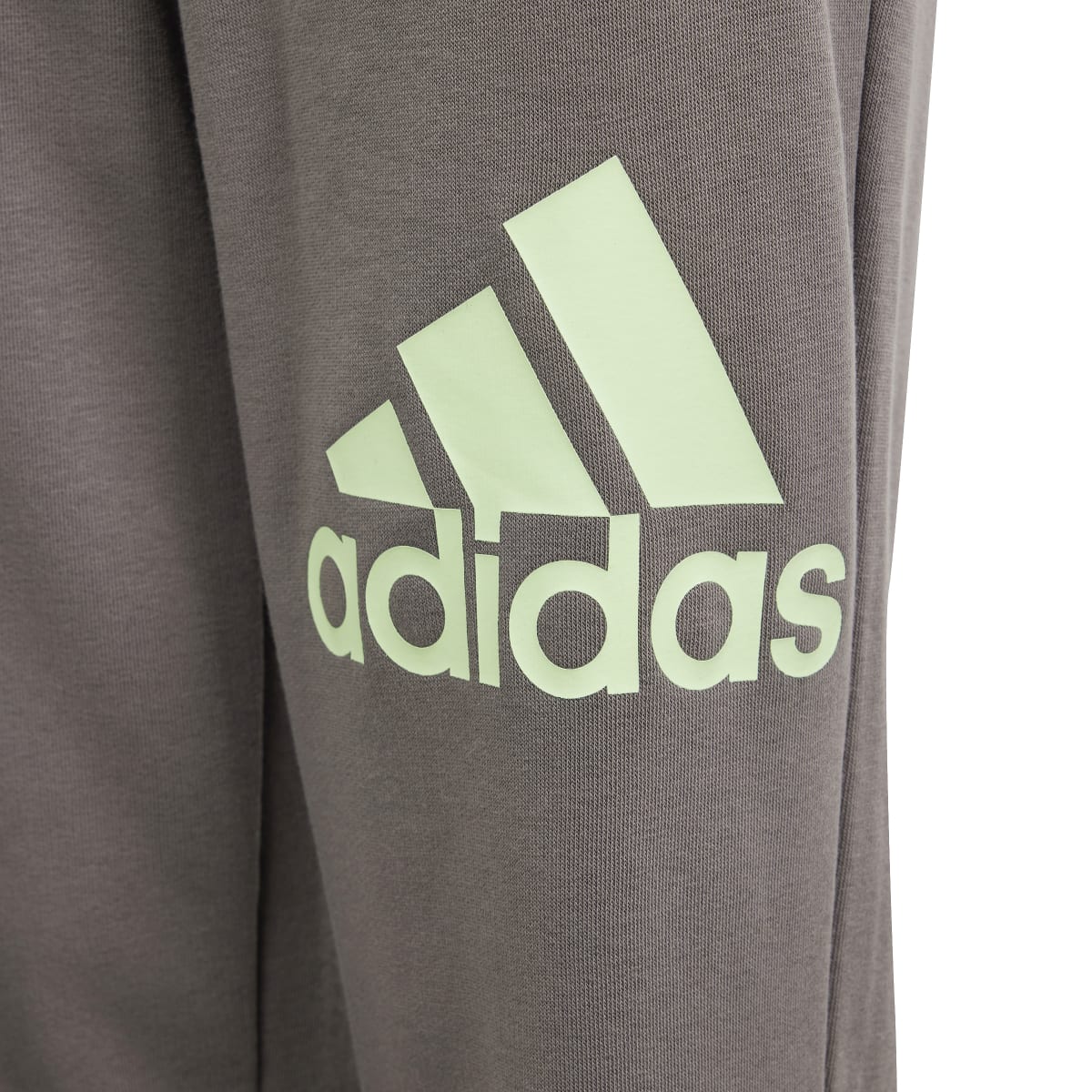 Pantaloni joggers grigi da bambino adidas Essentials Regular Fit Big Logo - Image 4