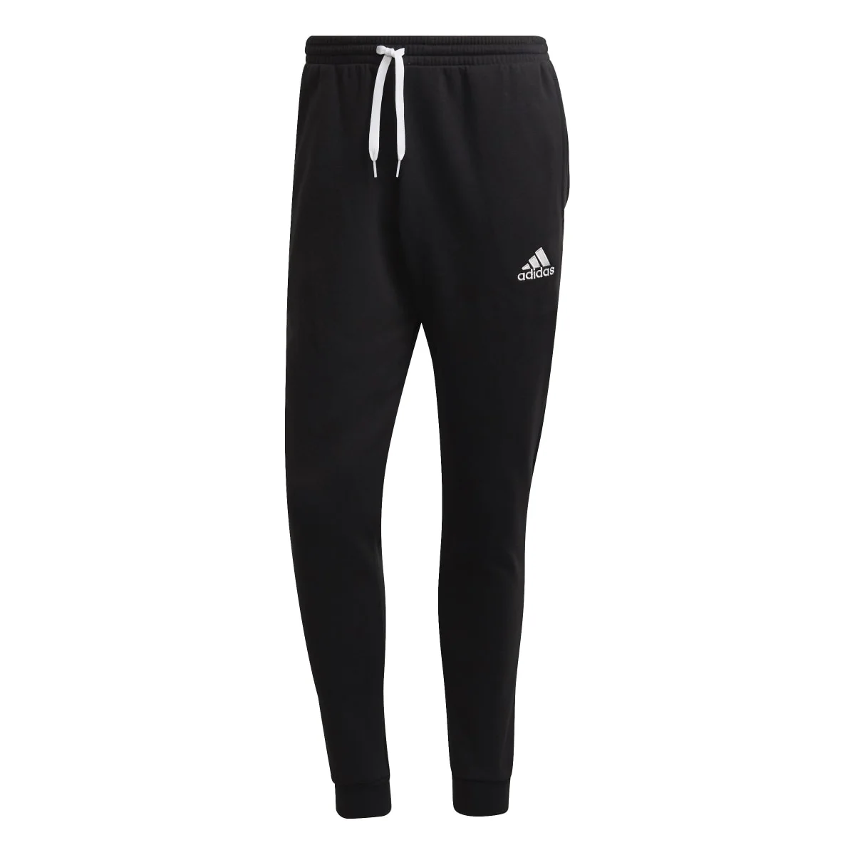 Pantaloni joggers neri con logo a contrasto adidas Entrada 22 - Image 2