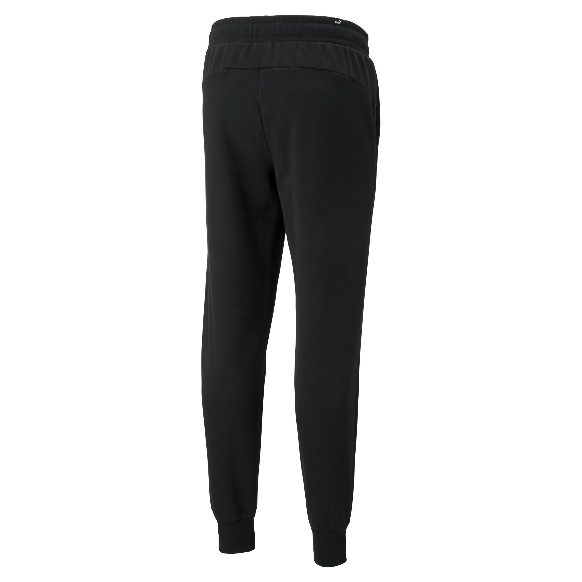 Pantaloni joggers neri da uomo con logo a contrasto Puma Essentials+ 2 - Image 7