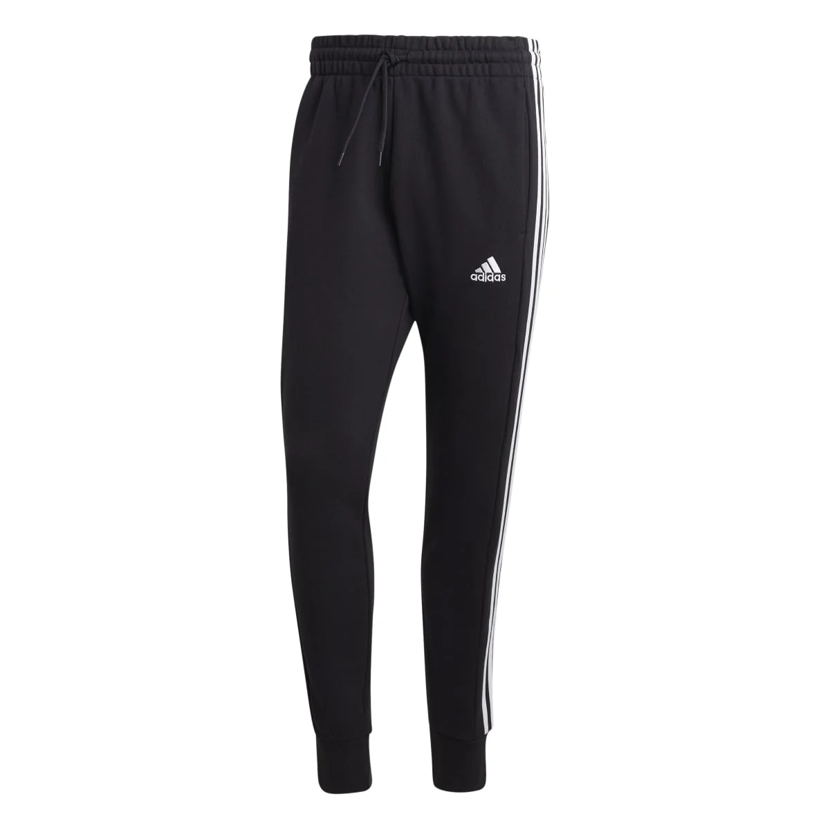 Pantaloni joggers sportivi da uomo adidas Essentials French Terry Tapered Cuff 3-stripes - Image 8
