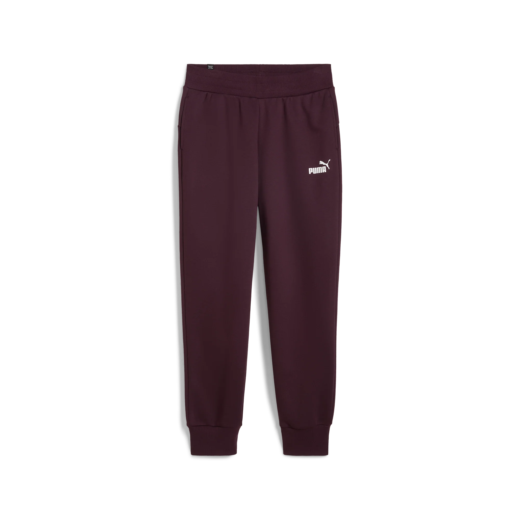 Pantaloni jogging bordeaux da donna con logo Puma - Image 4