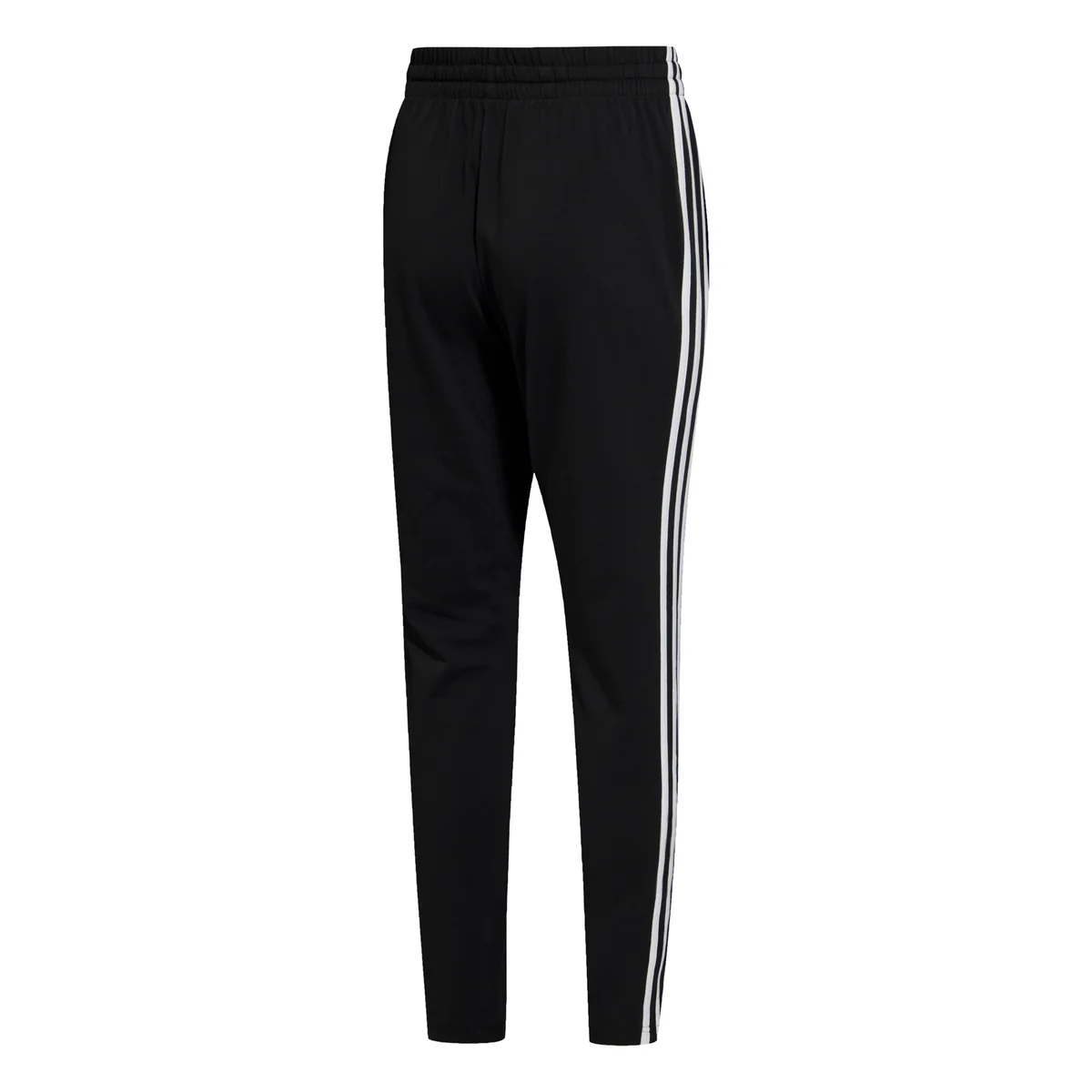 Pantaloni neri adidas Essentials Single Jersey Tapered Open Hem 3-Stripes - Image 7