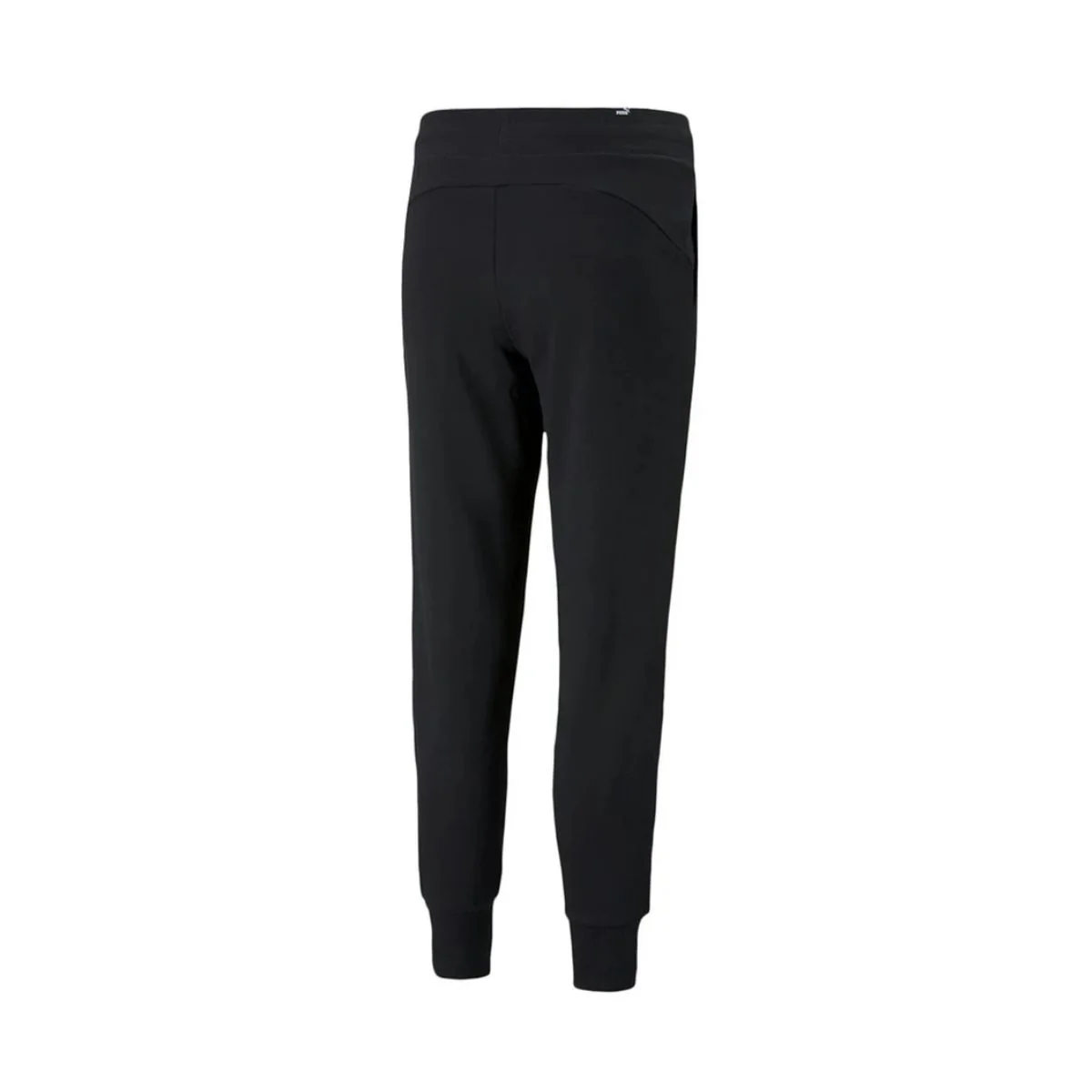 Pantaloni neri con logo a contrasto Puma Essentials - Image 2