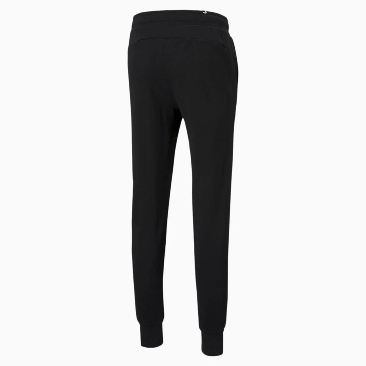 Pantaloni neri con logo a contrasto Puma Essentials - Image 5