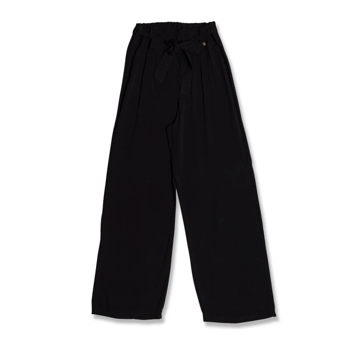 Pantaloni neri da donna con nastro Swish Jeans - Image 4