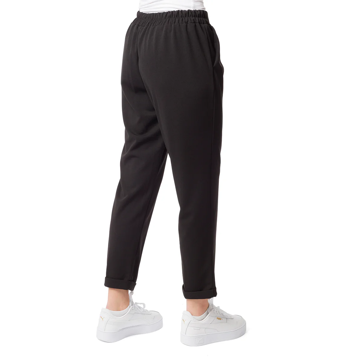 Pantaloni neri da donna con vita elasticizzata Swish Jeans - Image 2