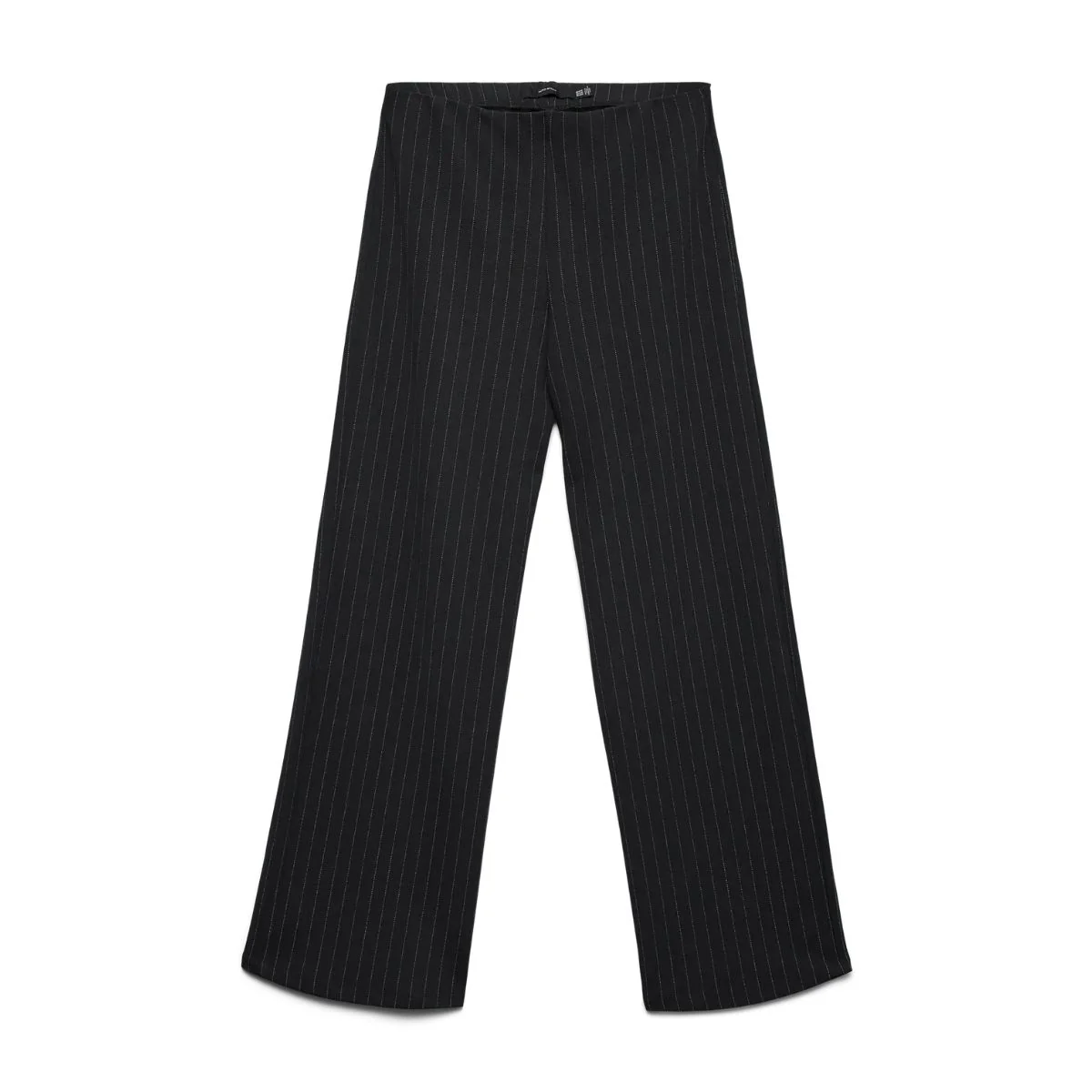 Pantaloni neri gessati in tessuto morbido da Donna Vero Moda - Image 2
