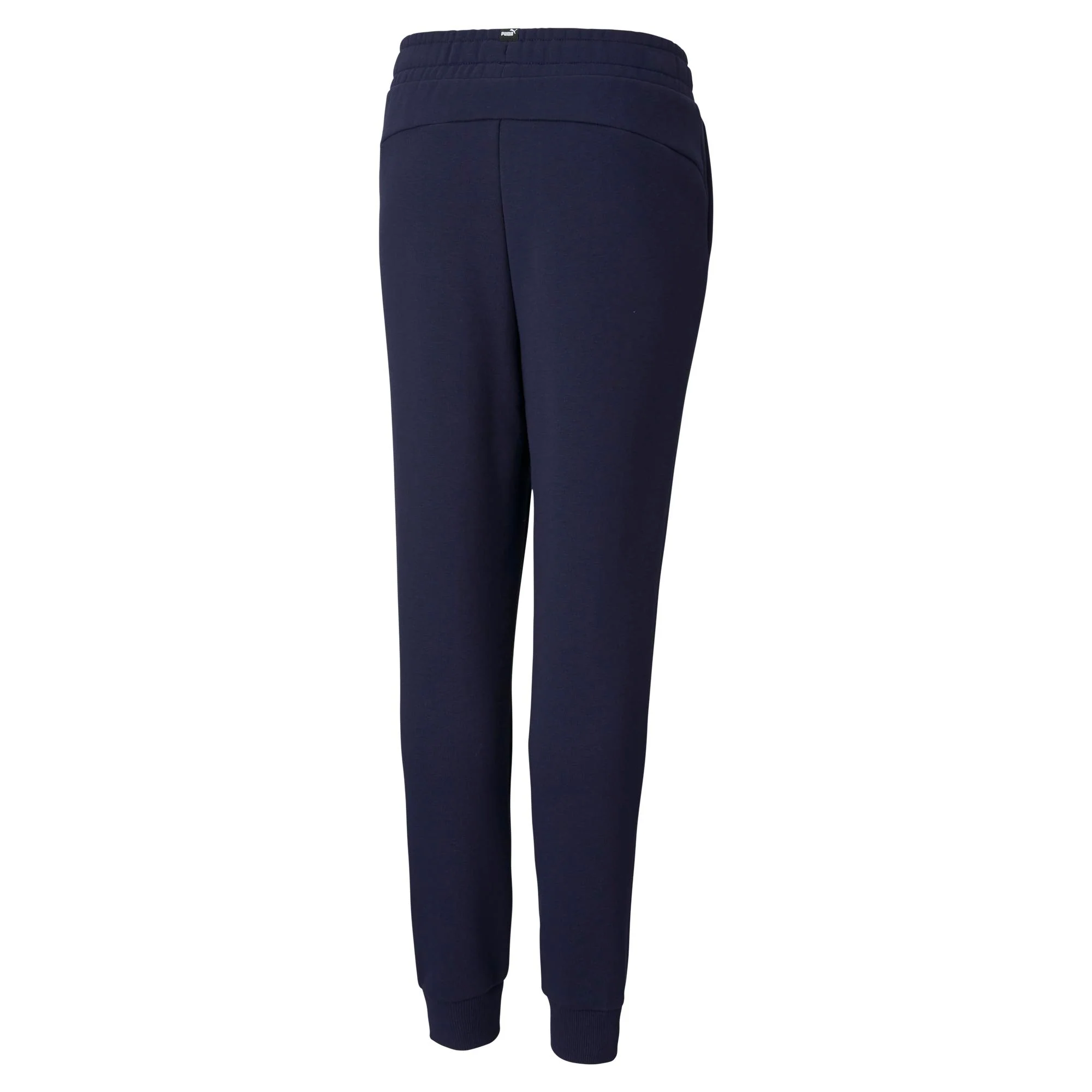 Pantaloni sportivi blu da bambino con logo a contrasto Puma Essentials - Image 2