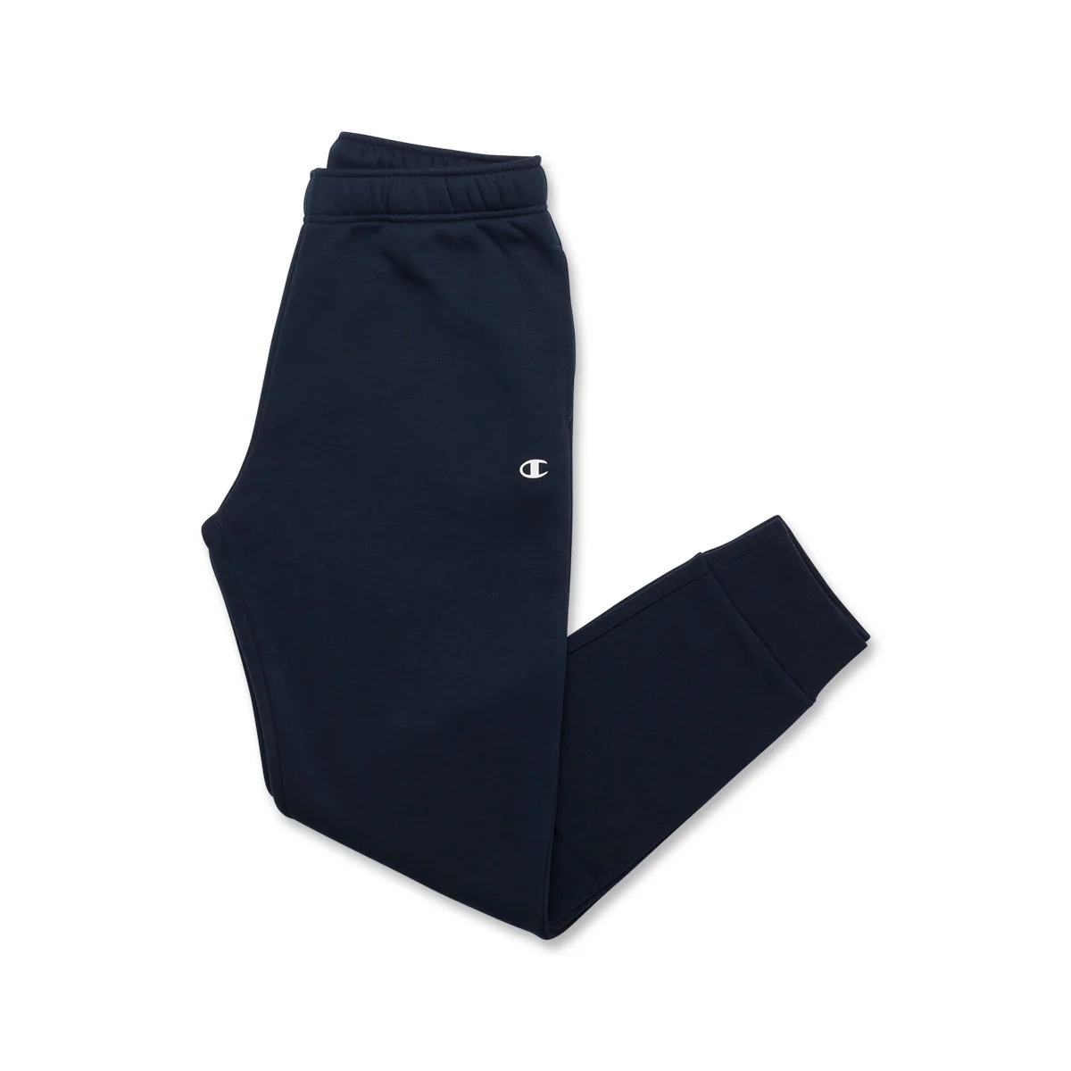 Pantaloni sportivi blu da uomo con logo bianco Champion - Image 3