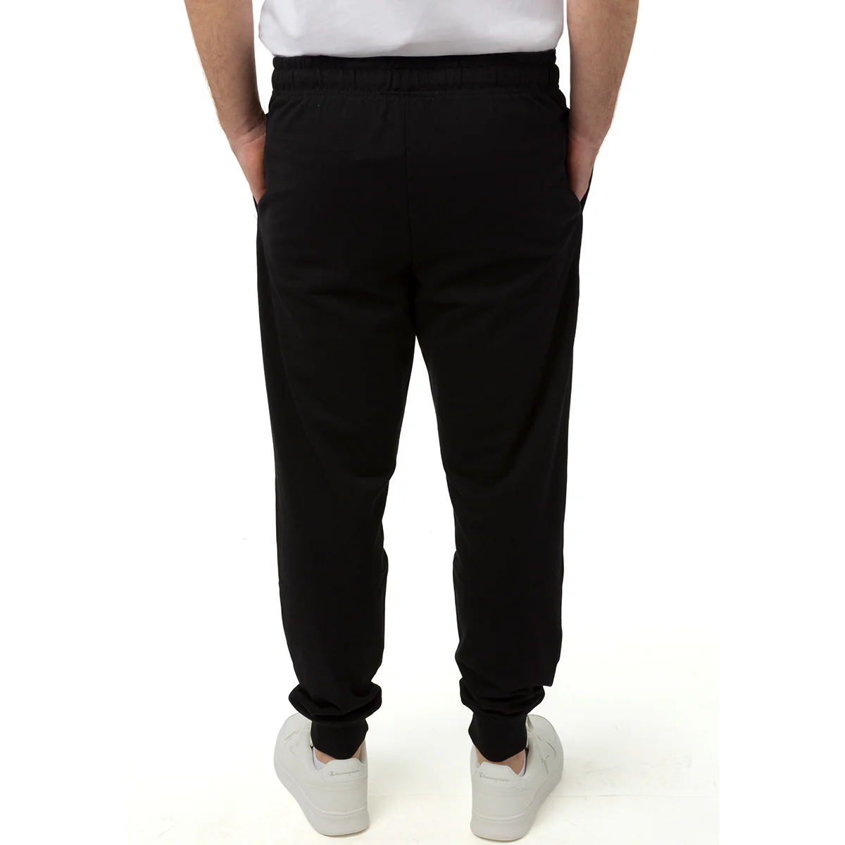 Pantaloni sportivi neri da Uomo con tasche e logo Lonsdale - Image 2