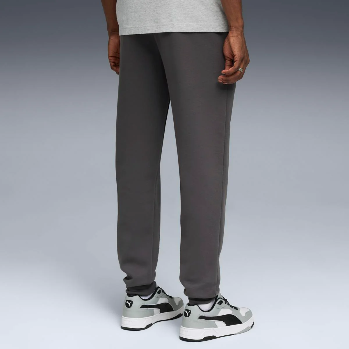 Pantaloni tuta grigi da Uomo Puma ESS 2 COLOR No. 1 - Image 2