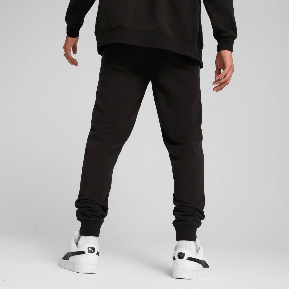 Pantaloni tuta neri da Uomo con tasche Puma - Image 2