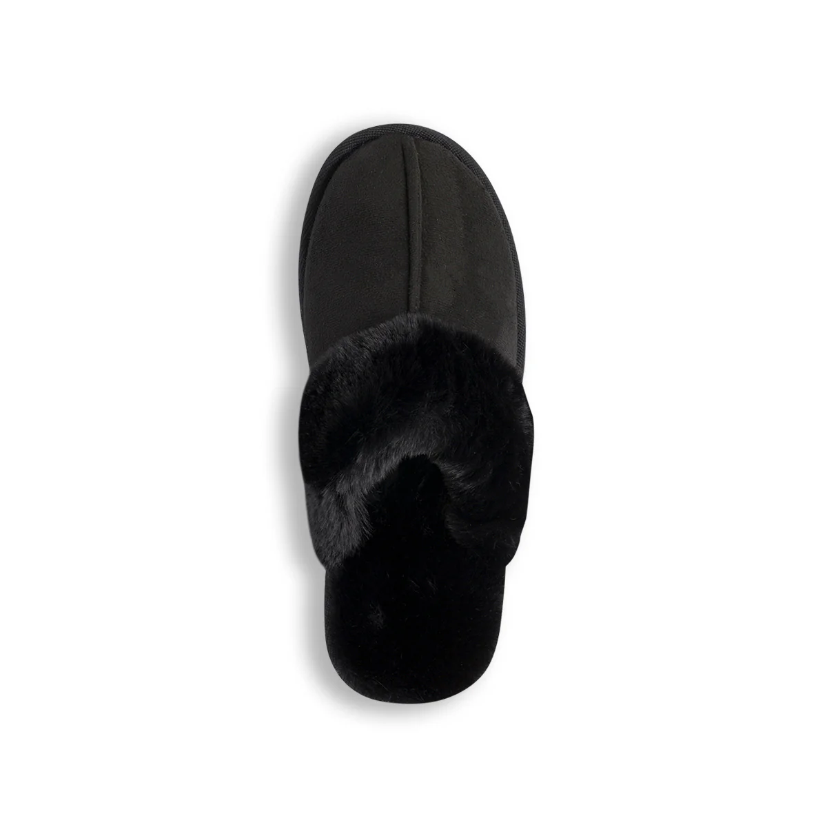 Pantofole sabot imbottite nere da donna Lora Ferres - Image 5