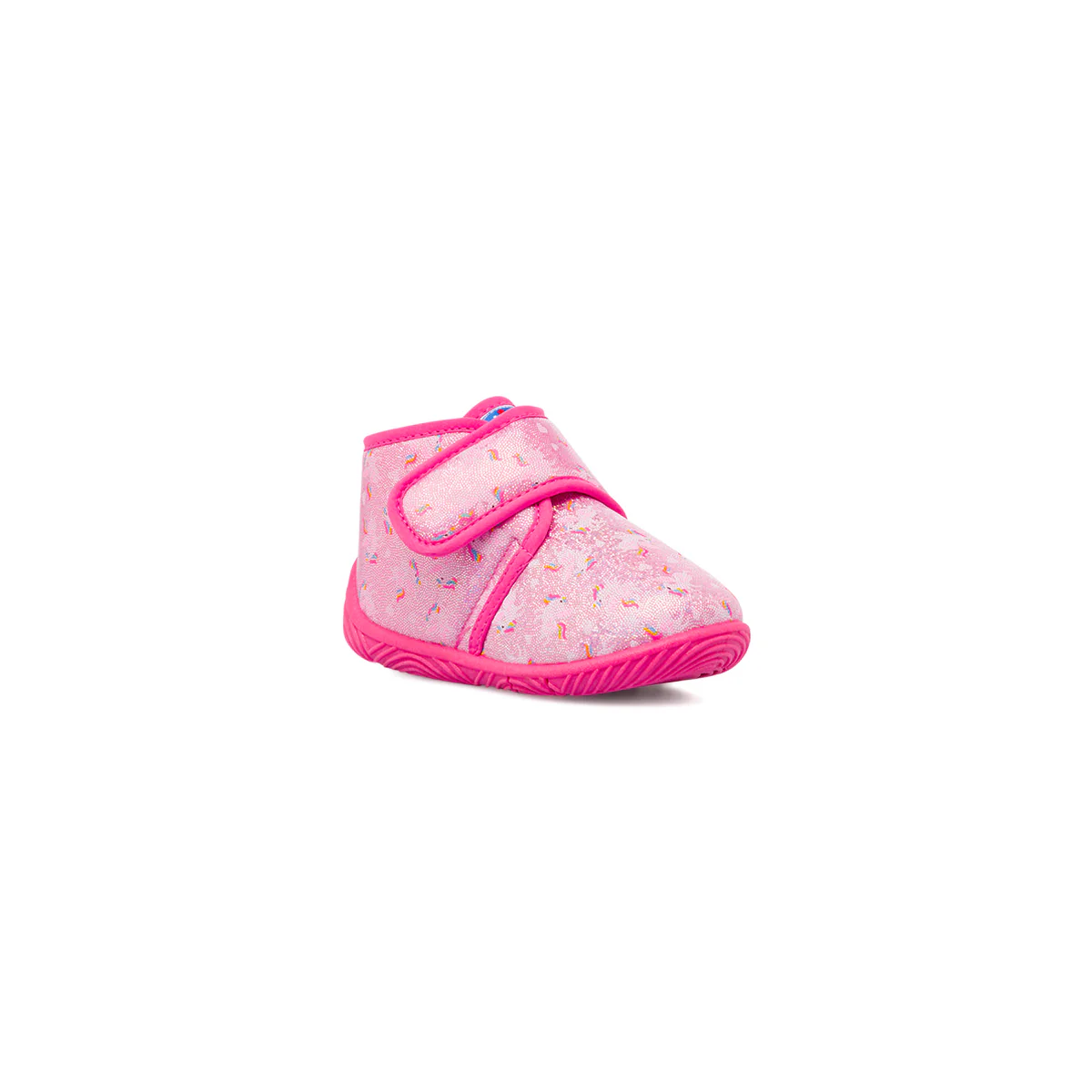 Pantofole antiscivolo da bambina rosa con fantasia unicorno Chicco - Image 2