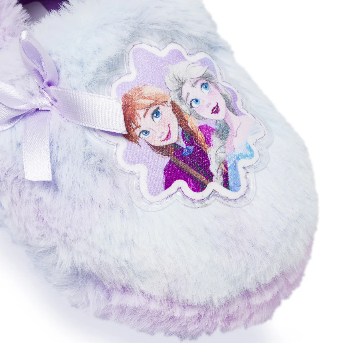 Pantofole Antiscivolo lilla da Bambina con Anna e Elsa Frozen - Image 4