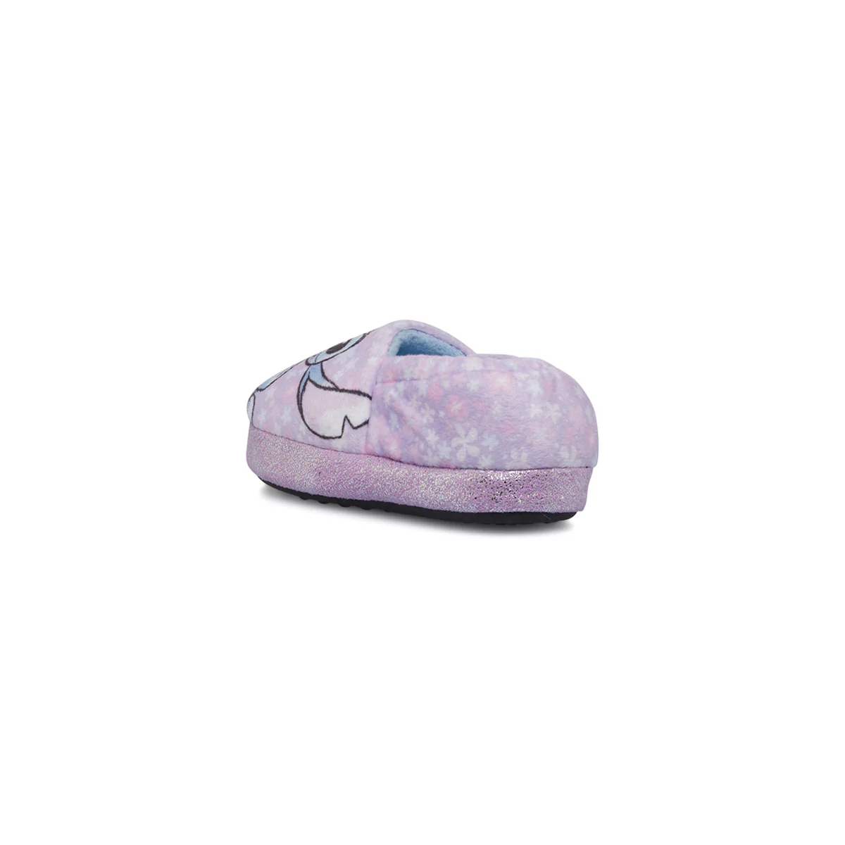 Pantofole Antiscivolo lilla da Bambina con glitter Stitch - Image 3