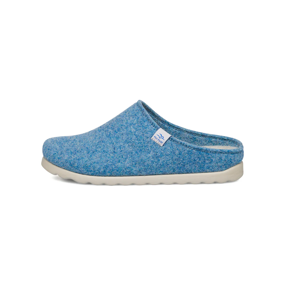 Pantofole azzurre da Donna in tessuto Fly Flot