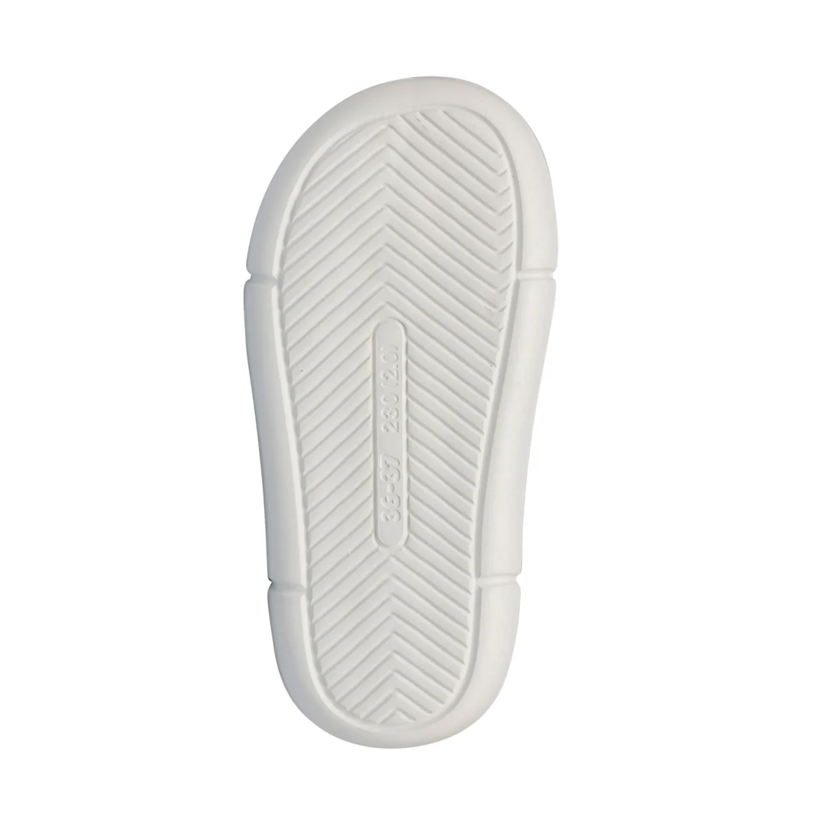 Pantofole beige da donna con imbottitura e maxi-suola Jog - Image 4