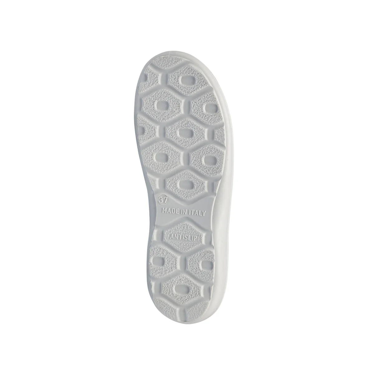 Pantofole beige da donna con maxi-catena Italia Trend - Image 4