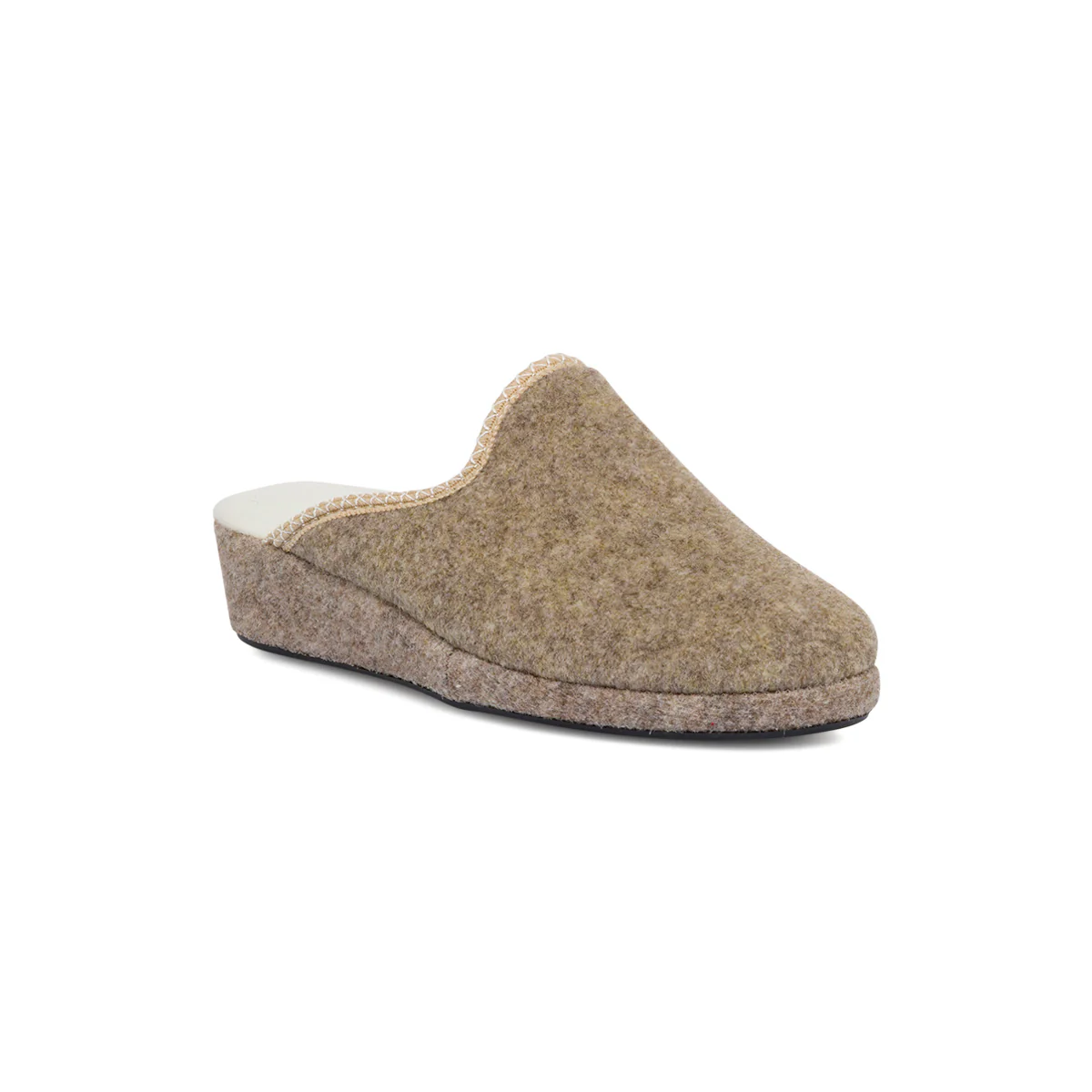 Pantofole beige da Donna con suola in gomma StilRosa - Image 2