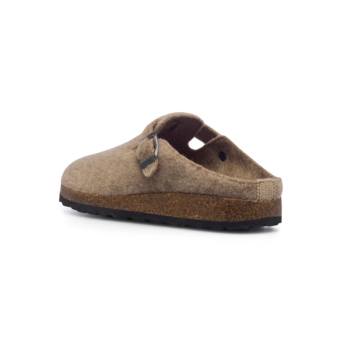 Pantofole beige da uomo con fibbia in metallo Gextop - Image 3