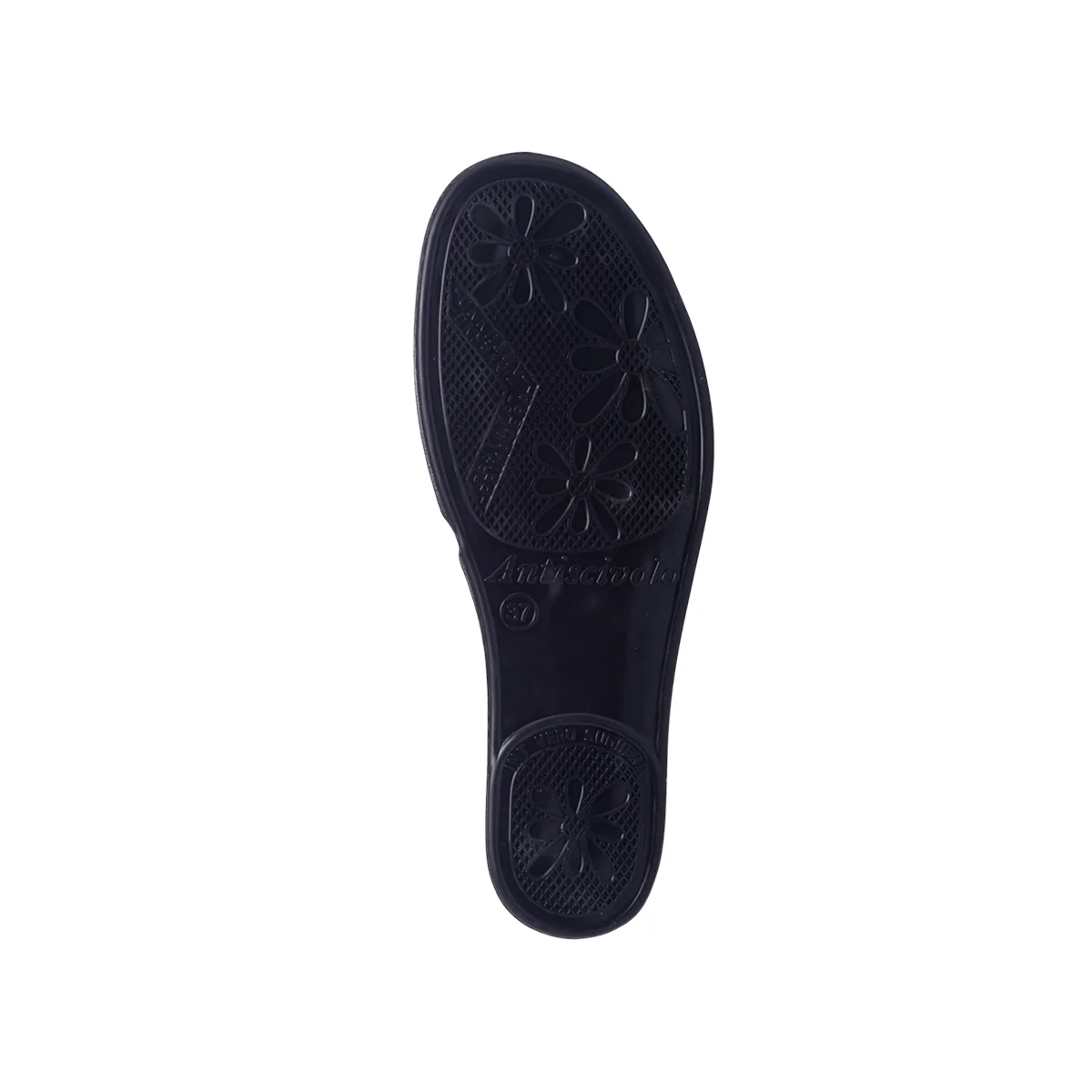 Pantofole beige in tessuto da donna con fascia a contrasto Rosagialla - Image 9