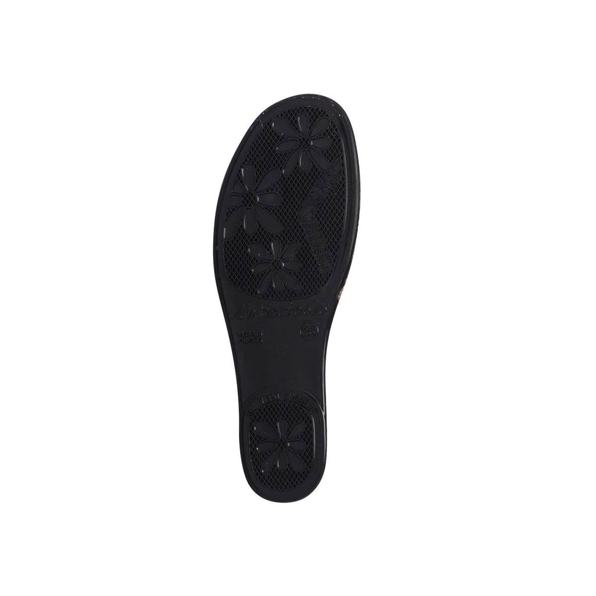 Pantofole beige in tessuto da donna Rosagialla - Image 4