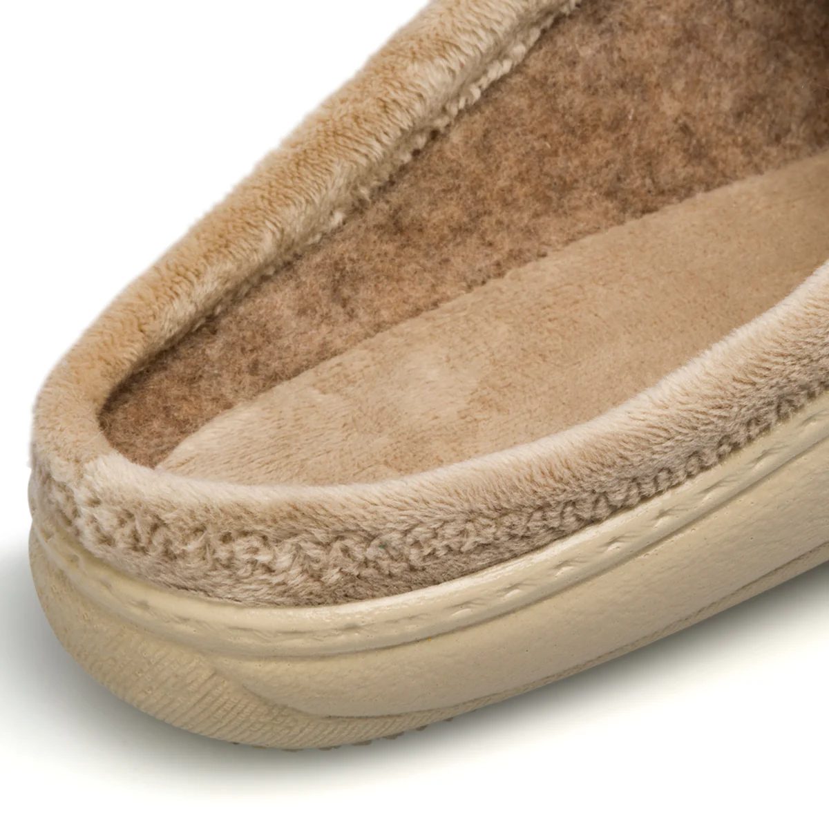 Pantofole beige in tessuto da donna con ricamo Forzasette - Image 7