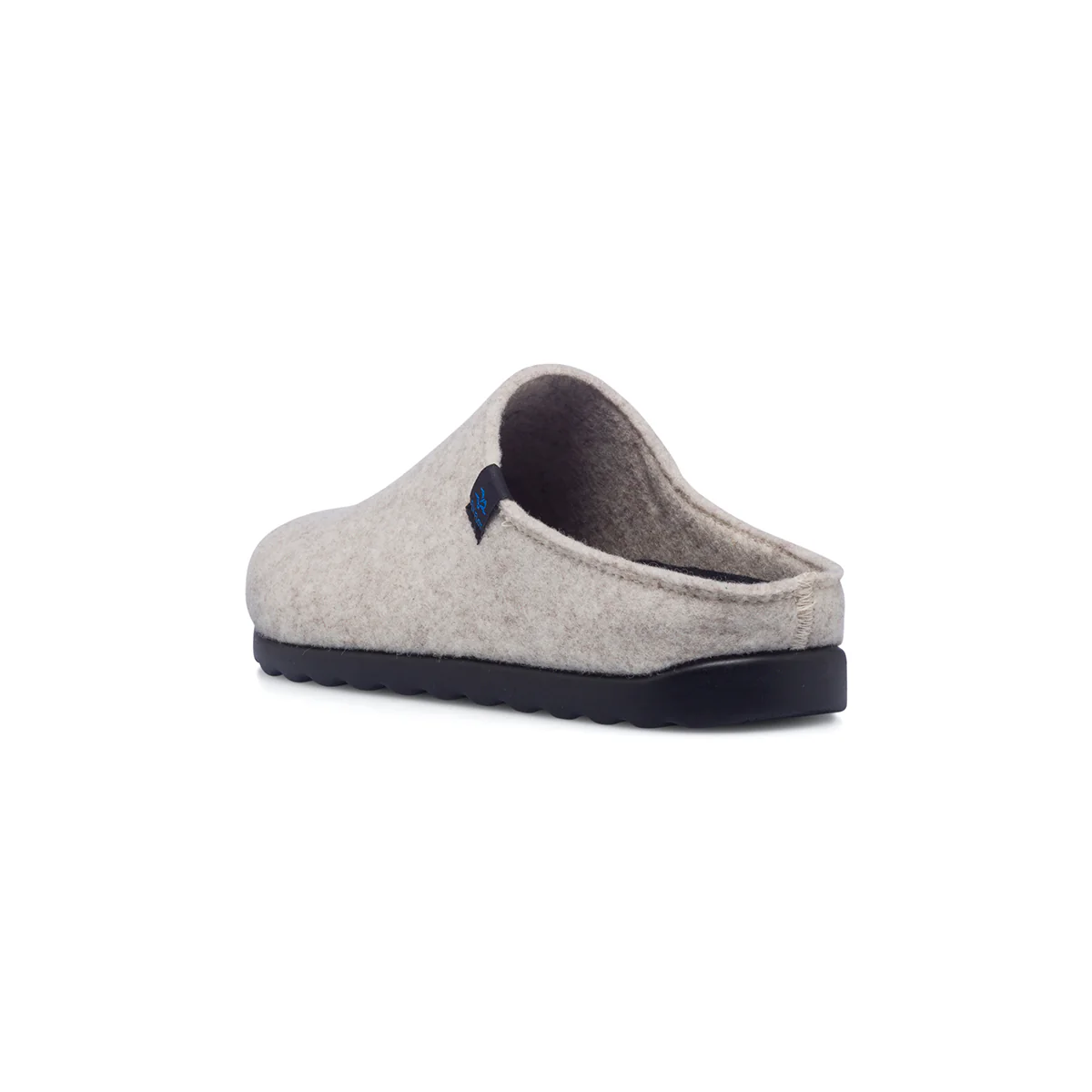 Pantofole beige in tessuto da donna con sottopiede anatomico Fly Flot - Image 3