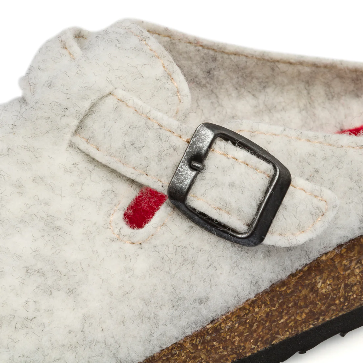 Pantofole beige in tessuto da donna Gextop - Image 6