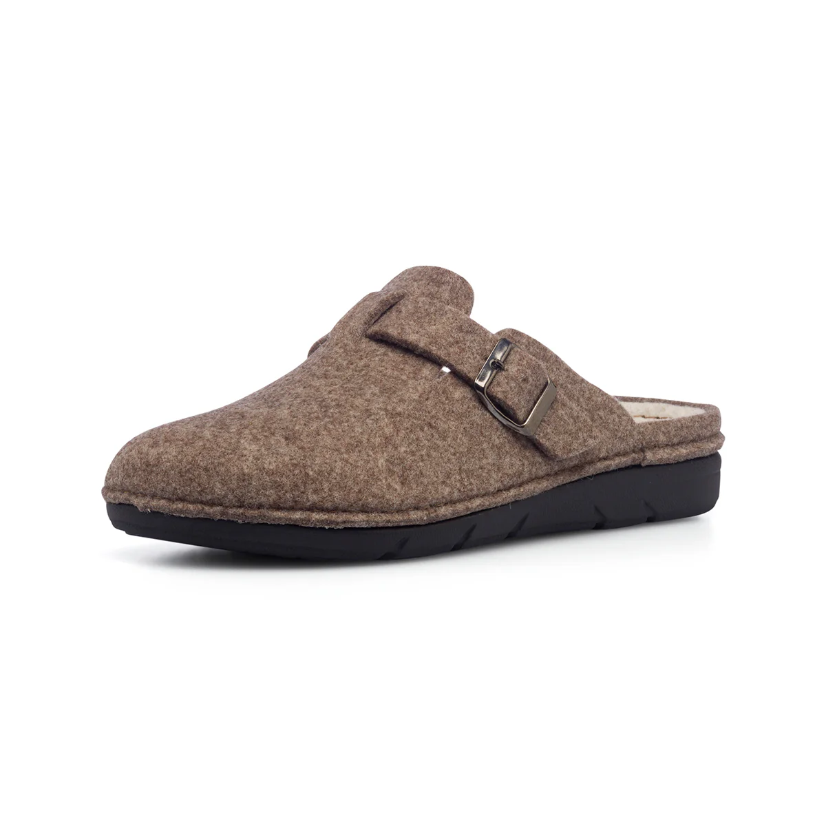 Pantofole beige in tessuto da uomo Gextop - Image 2