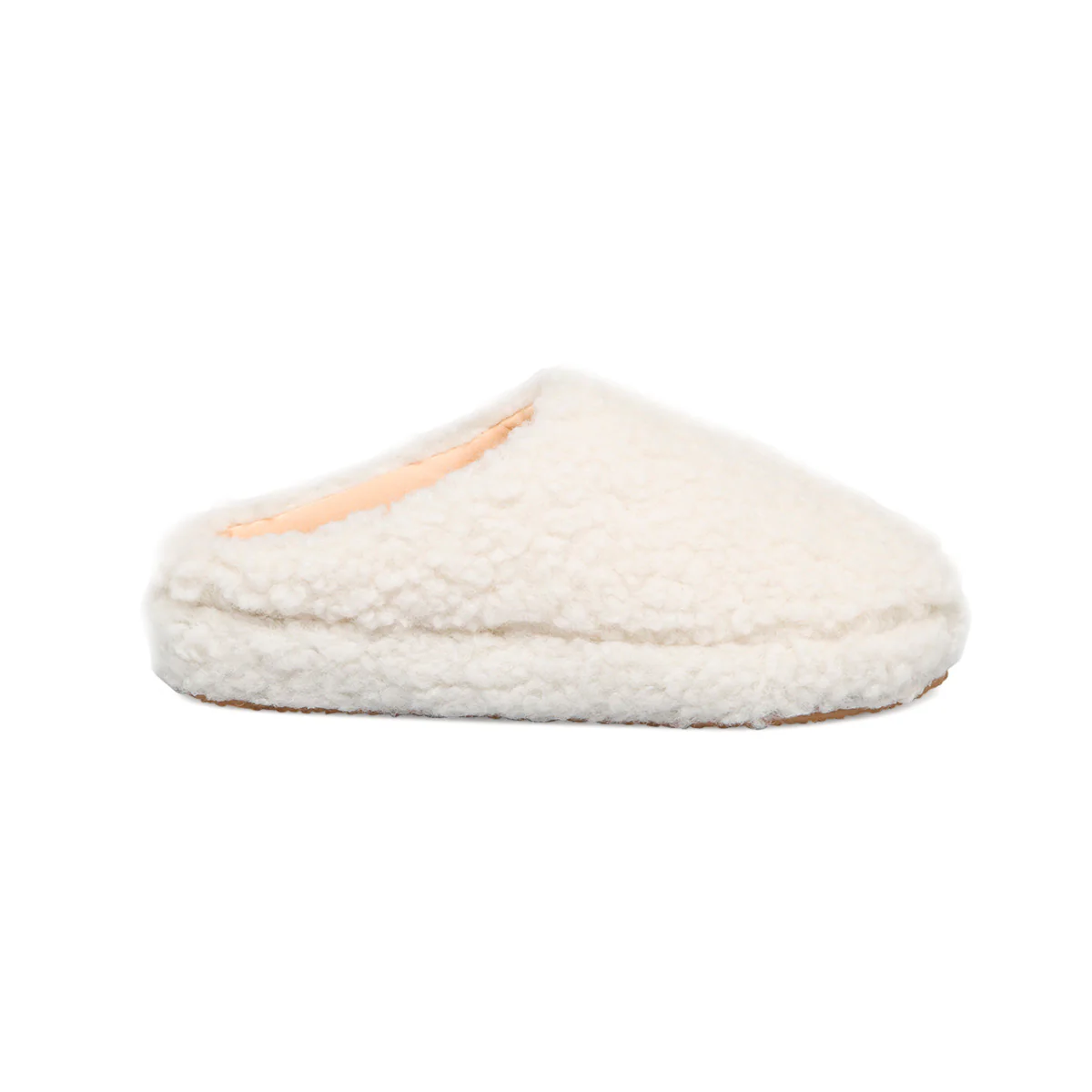 Pantofole bianche da donna in pelliccia sintetica Lora Ferres