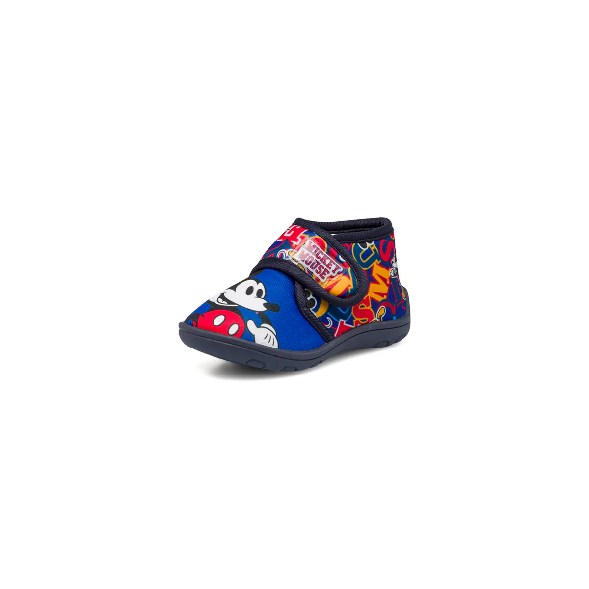 Pantofole blu da bambino con stampa Mickey Mouse - Image 2