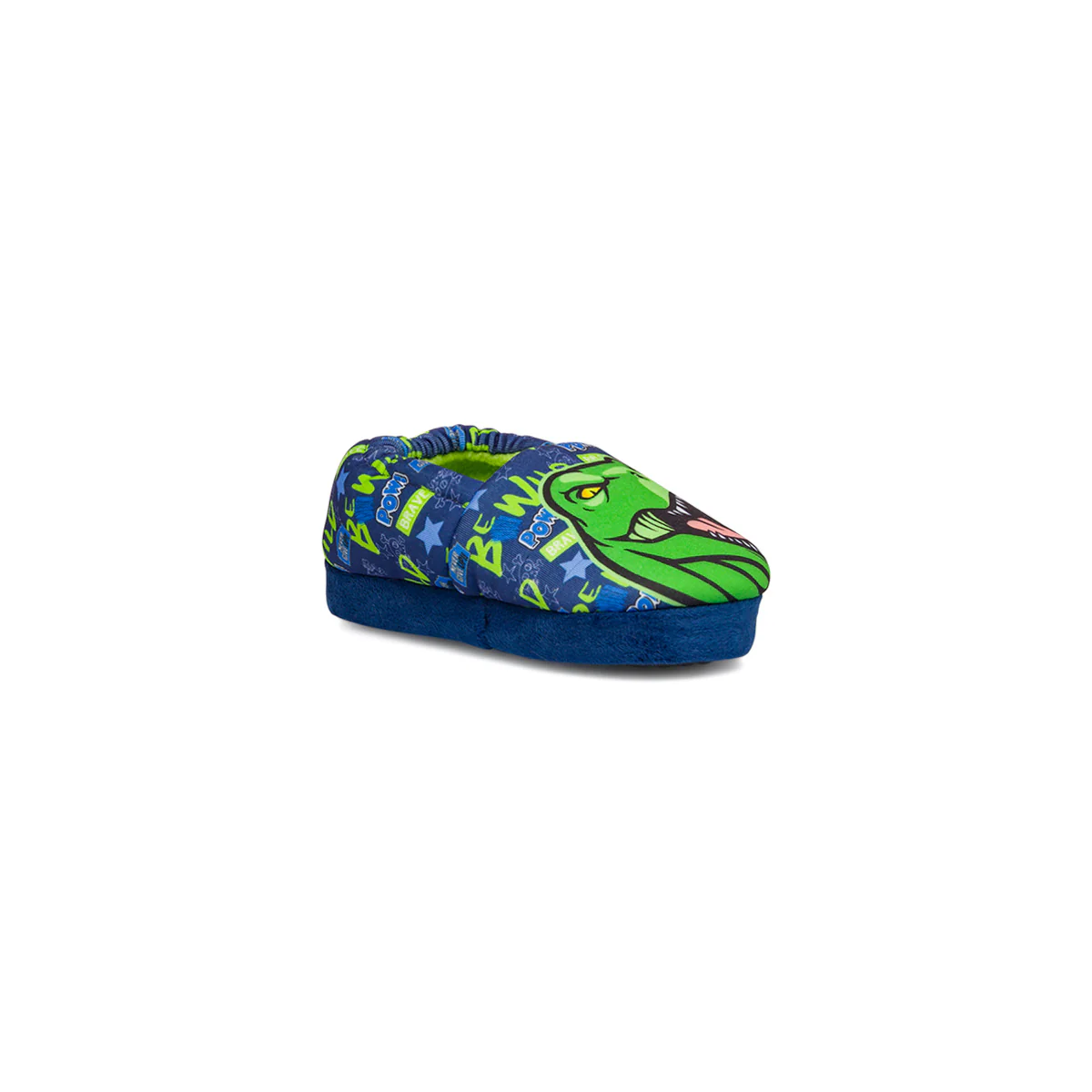 Pantofole blu da bambino Dinosauri con stampe - Image 3