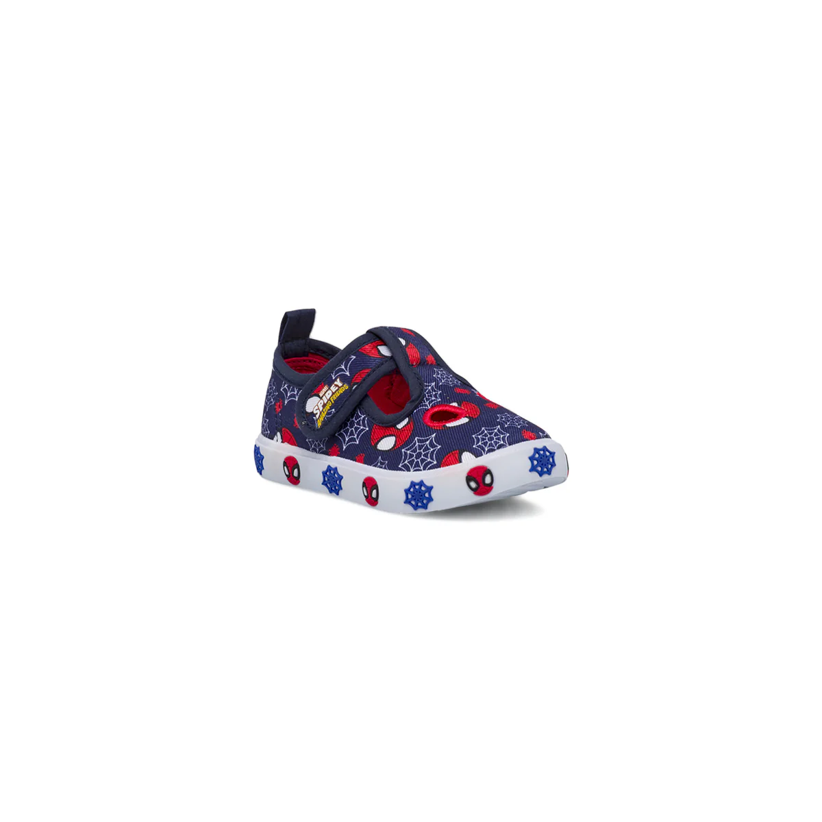 Pantofole Blu da Bambino in tela con grafiche Spiderman - Image 2