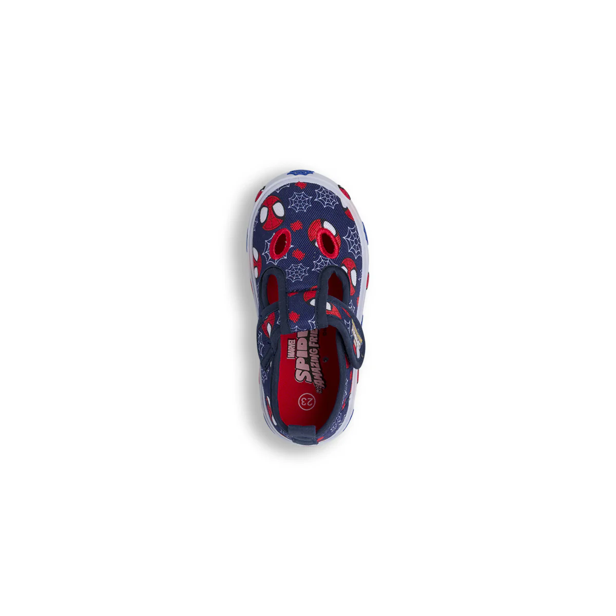 Pantofole Blu da Bambino in tela con grafiche Spiderman - Image 5