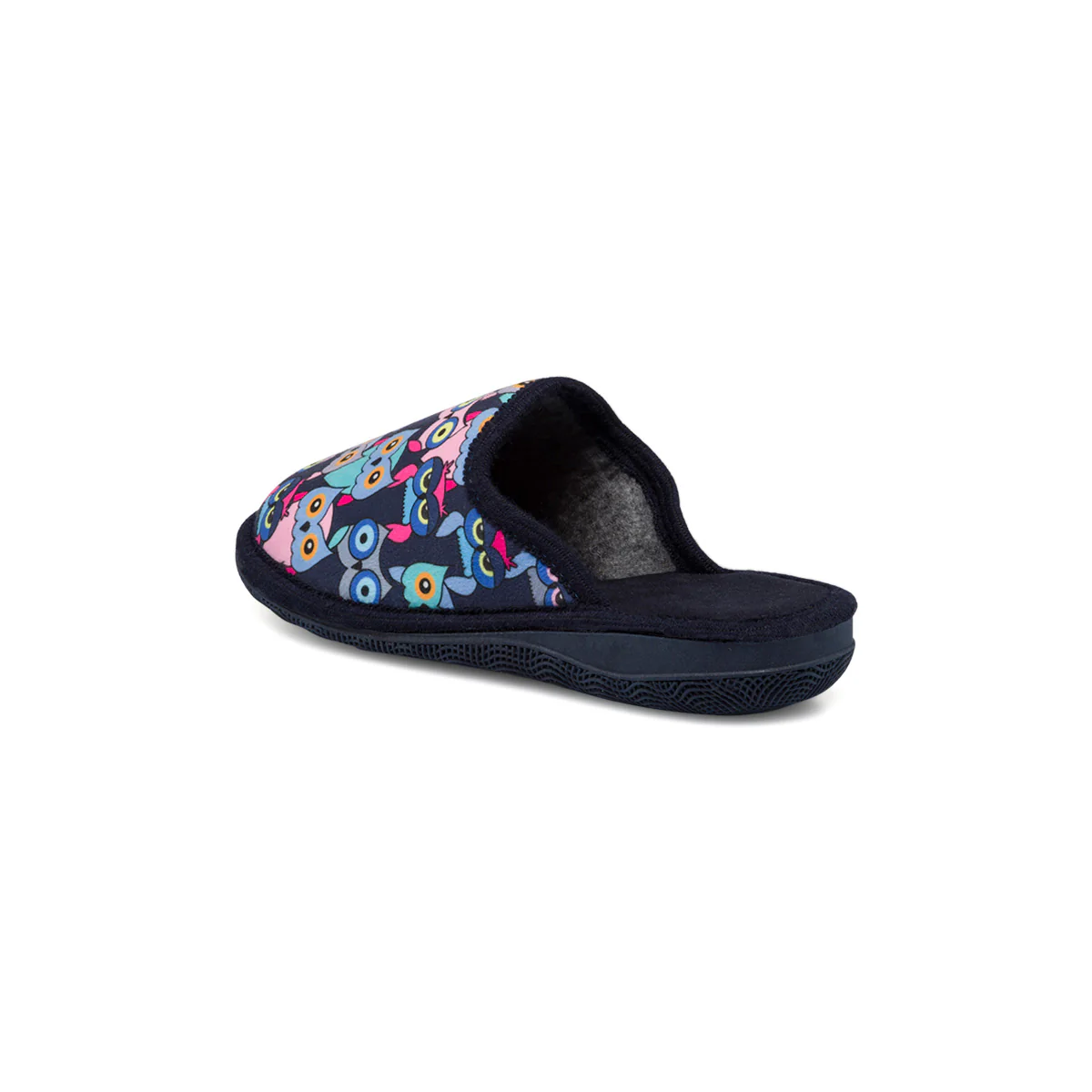 Pantofole blu da donna con gufetti Italia Trend - Image 3