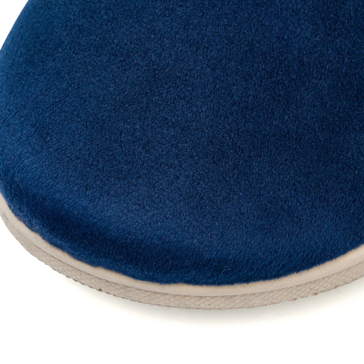 Pantofole blu da donna con imbottitura in pelliccia sintetica StilRosa - Image 5