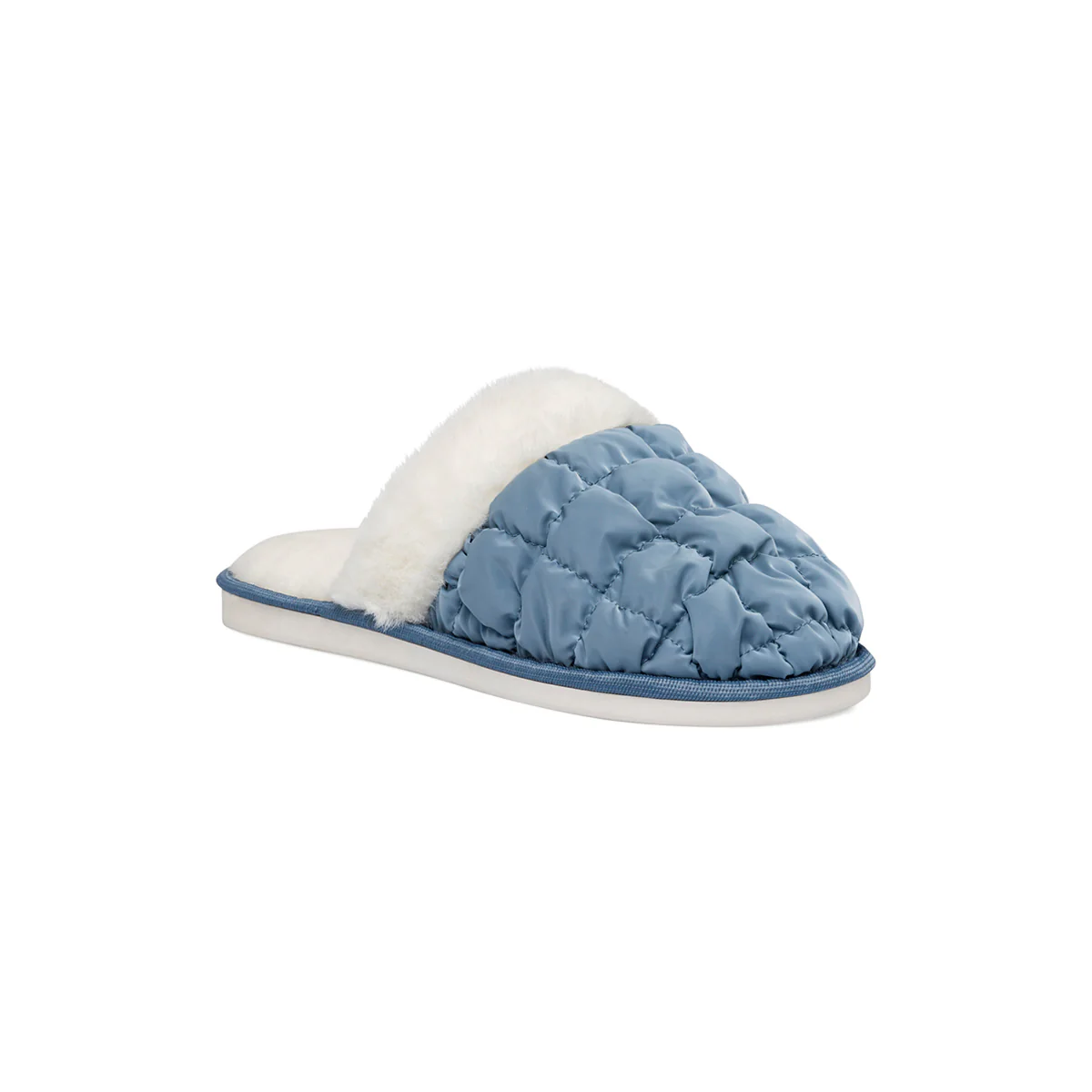 Pantofole blu da Donna con finta pelliccia Jog - Image 2