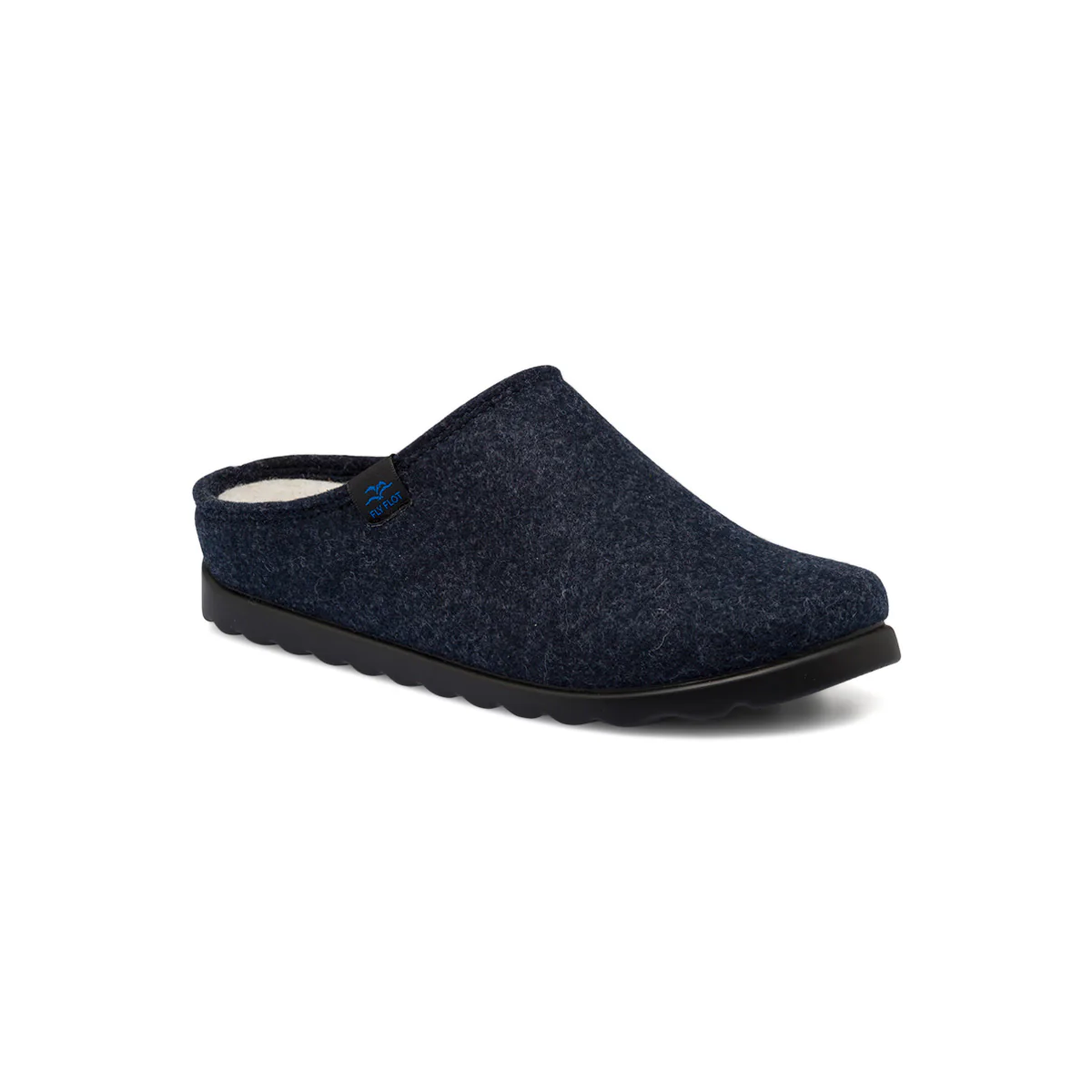 Pantofole sanitarie blu da donna con sottopiede anatomico Fly Flot - Image 2