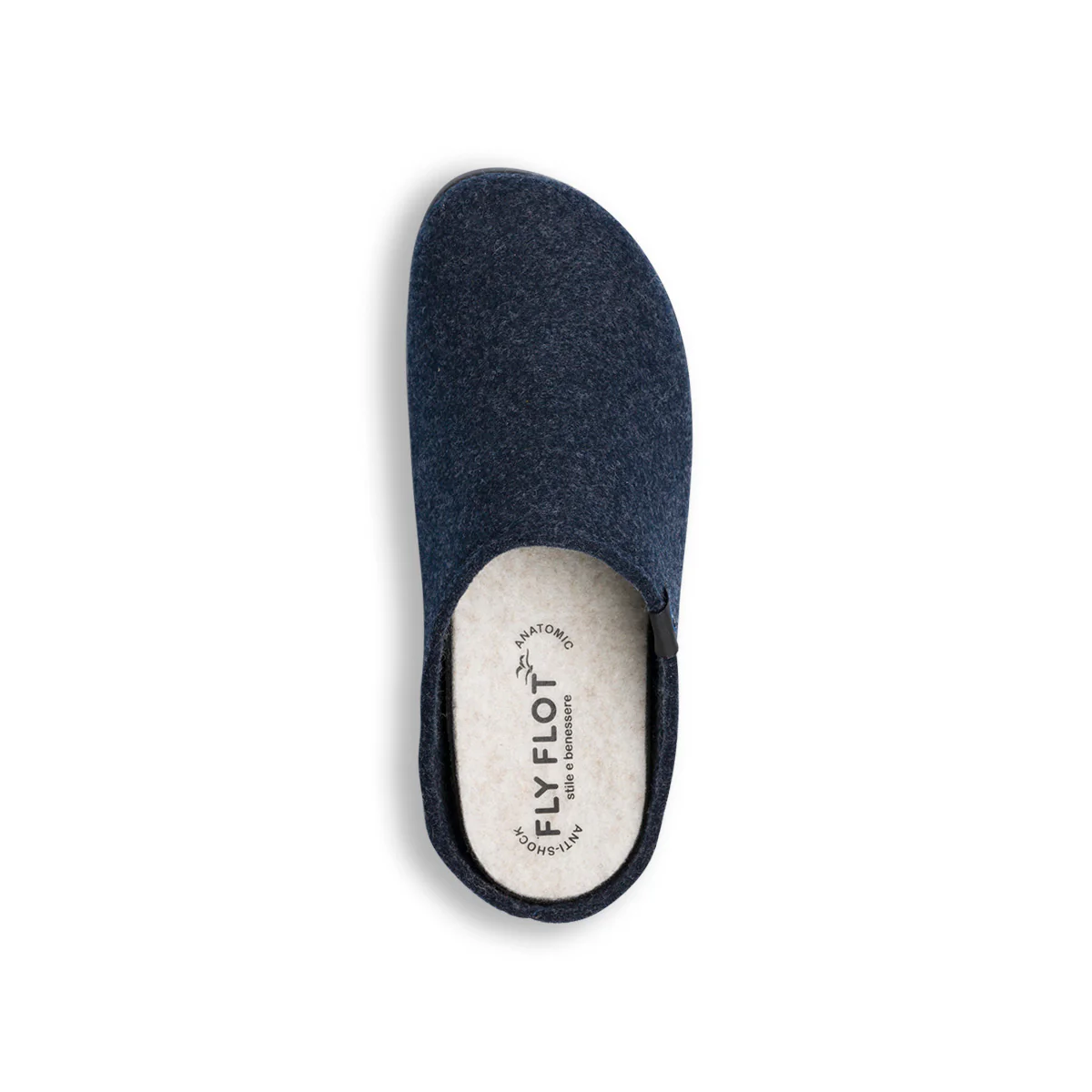 Pantofole sanitarie blu da donna con sottopiede anatomico Fly Flot - Image 7
