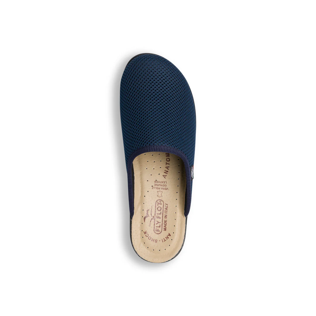 Pantofole blu da donna con sottopiede anatomico Fly Flot - Image 7