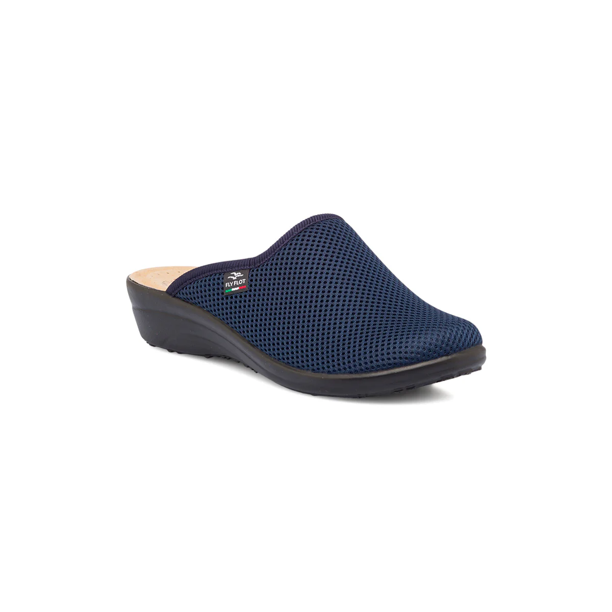 Pantofole sanitarie blu da donna con sottopiede anatomico Fly Flot - Image 2