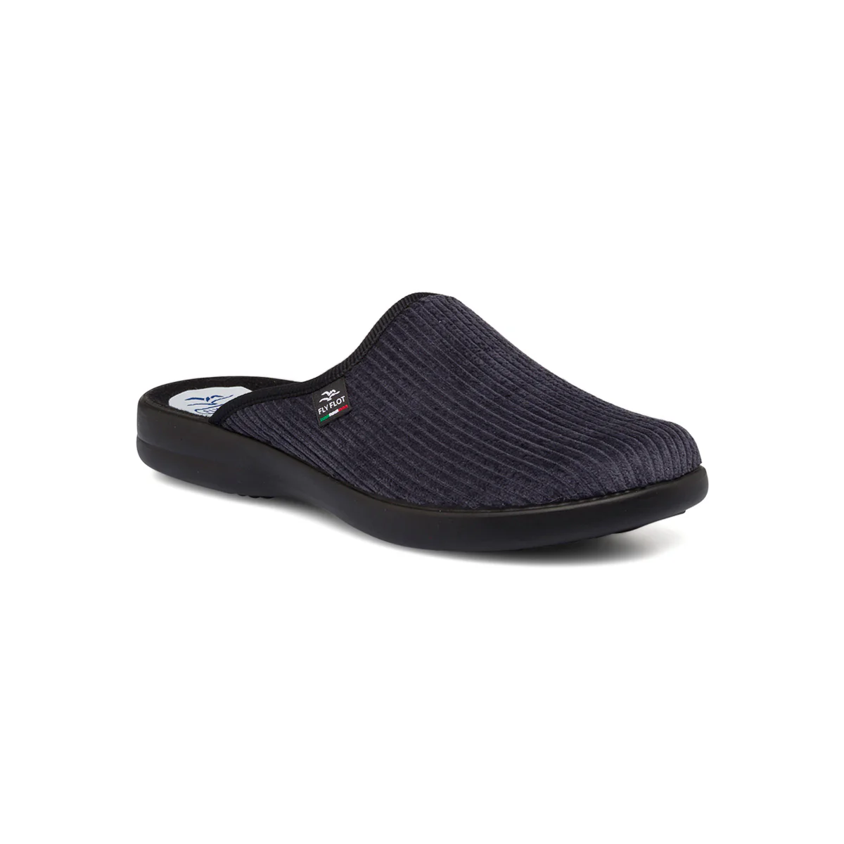 Pantofole blu da uomo con sottopiede anatomico Fly Flot - Image 2