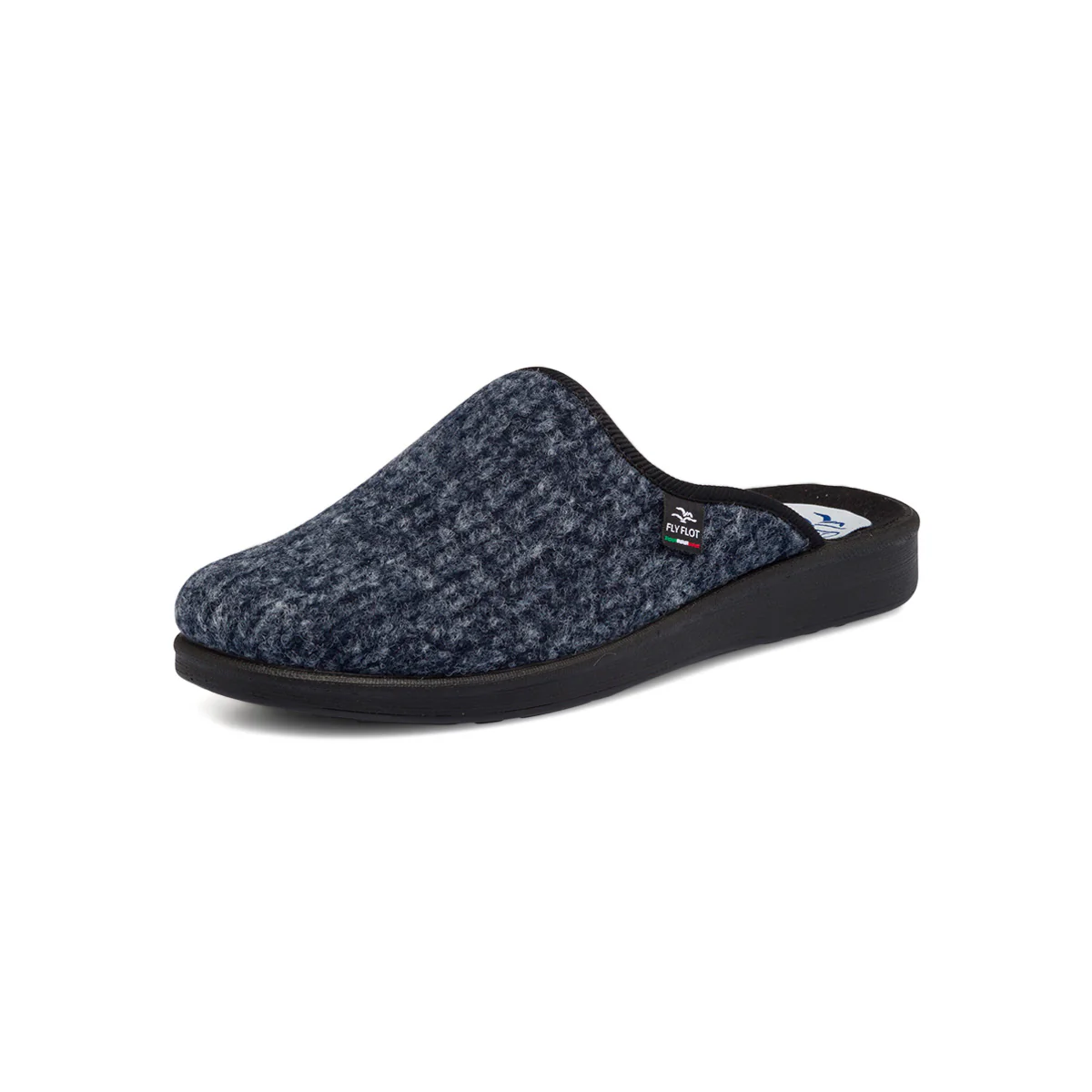 Pantofole blu da uomo con sottopiede anatomico Fly Flot - Image 2