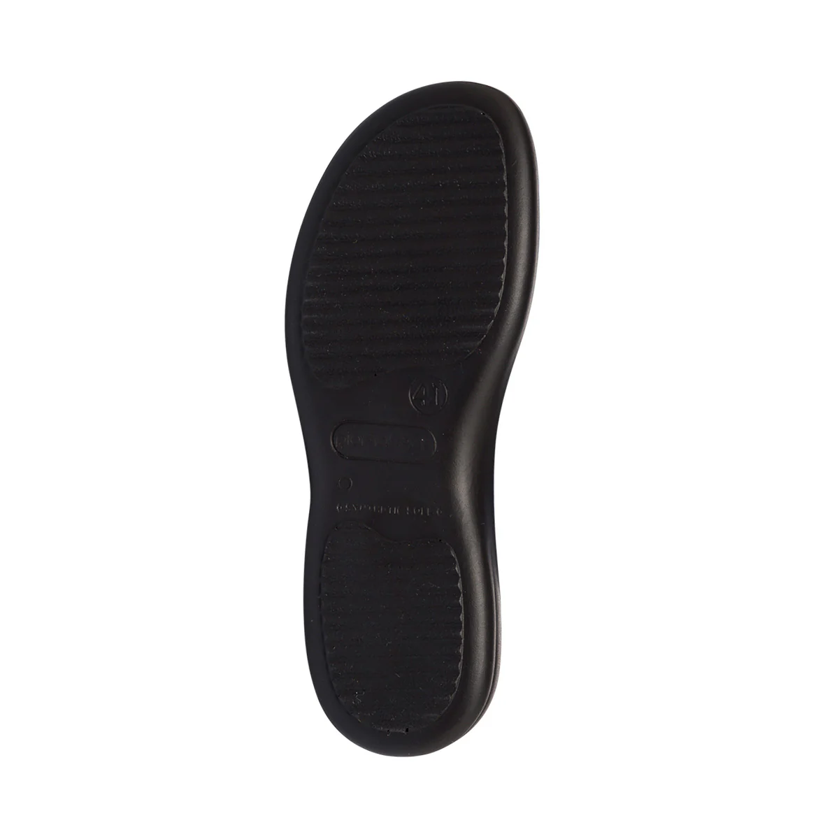 Pantofole blu da uomo in tessuto con sottopiede anatomico Fly Flot - Image 4